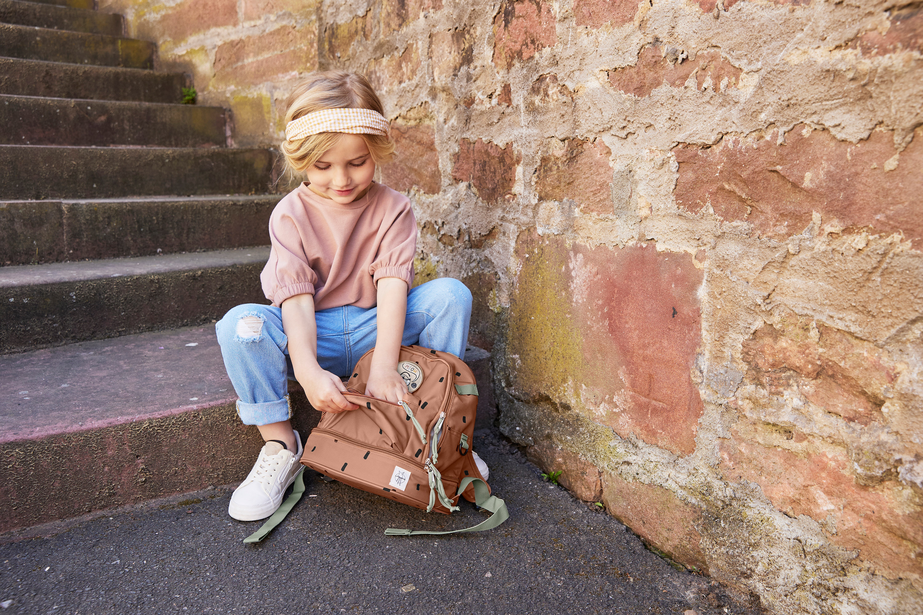 Lässig Mini Backpack Happy Prints caramel - 9