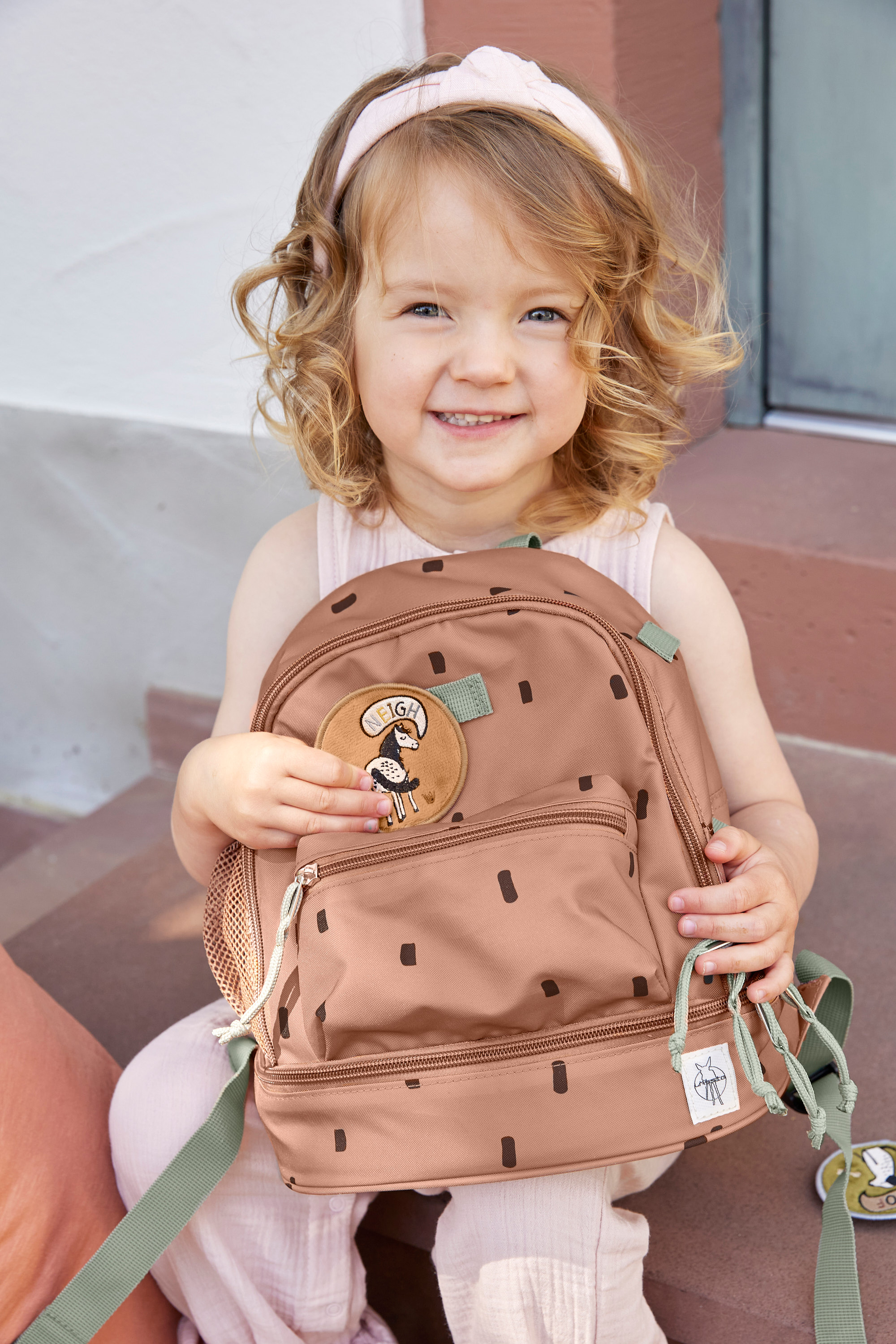 Lässig Mini Backpack Happy Prints caramel - 6