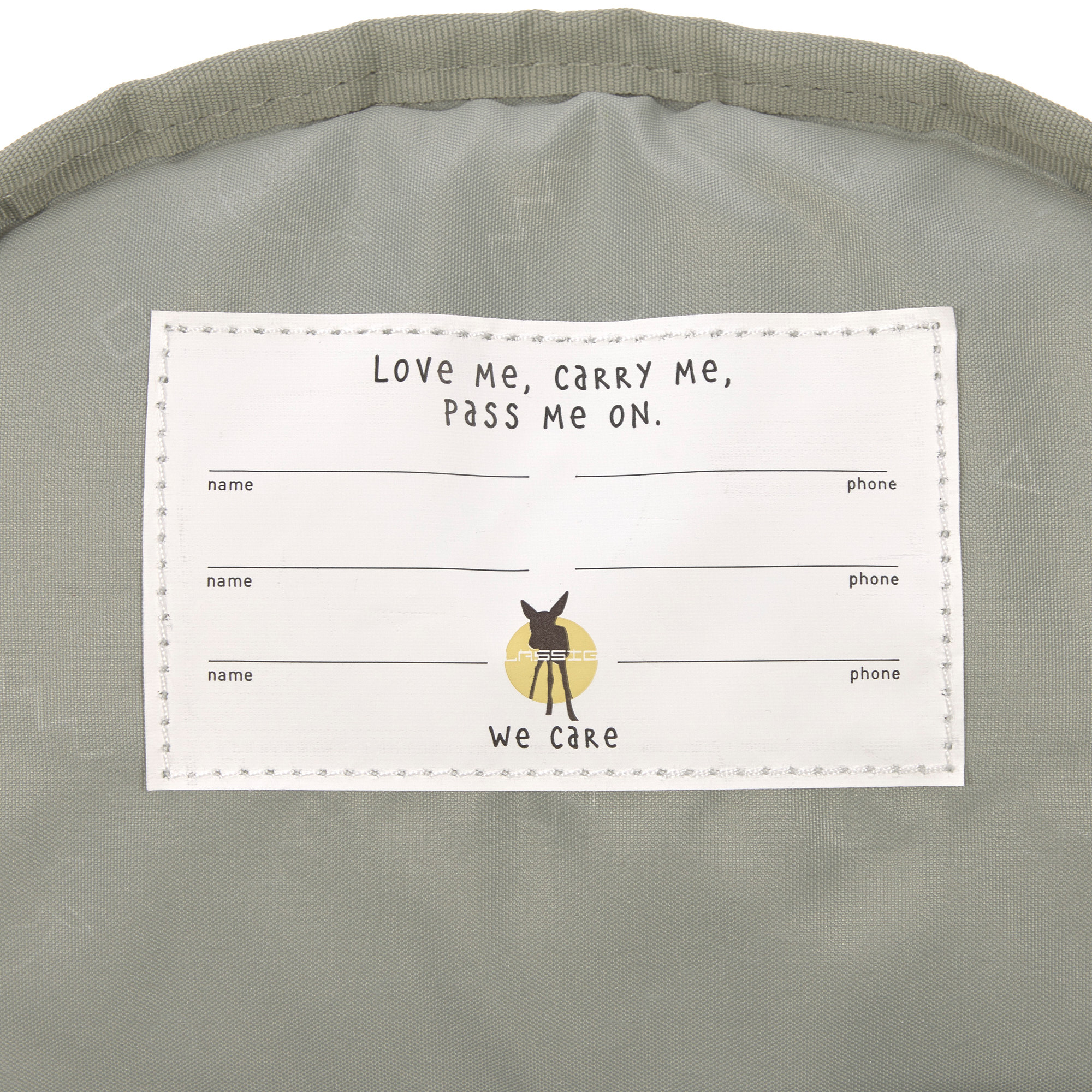 Lässig Mini Backpack Happy Prints light olive - 5