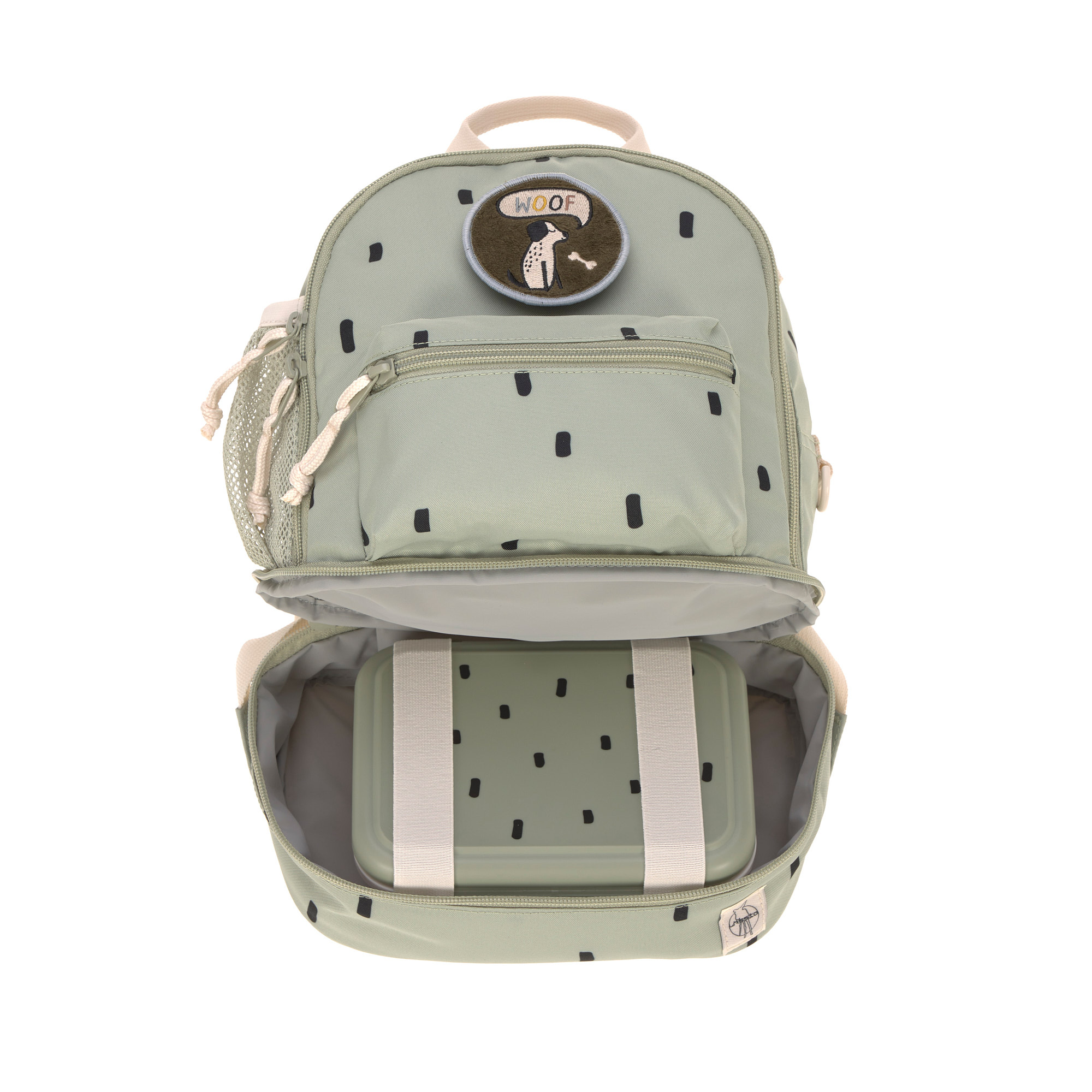Lässig Mini Backpack Happy Prints light olive - 12