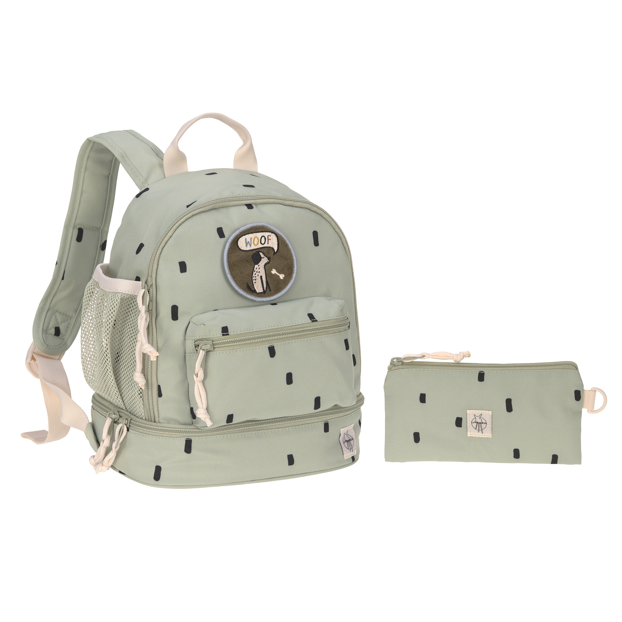 Lässig Mini Backpack Happy Prints light olive - 6