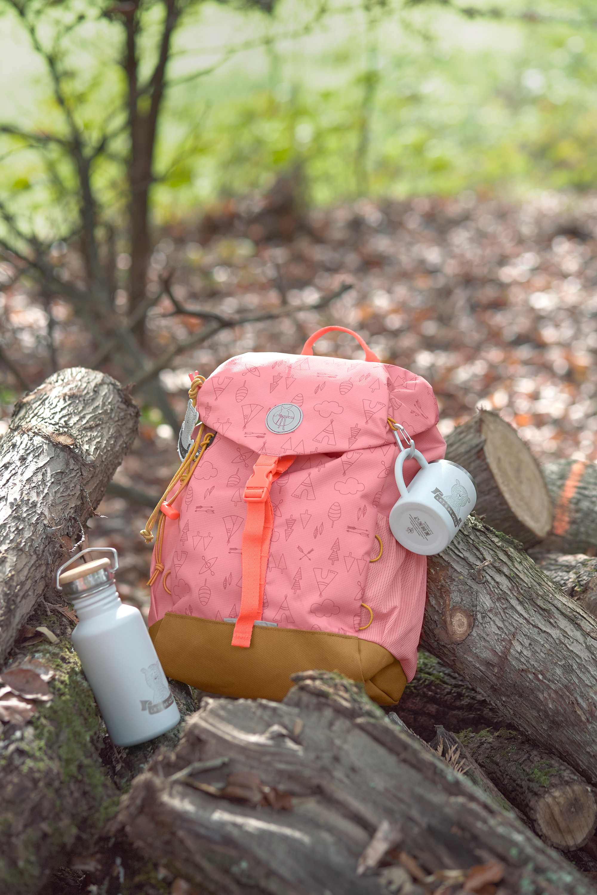 Lässig Big Backpack Adventure rose - 5