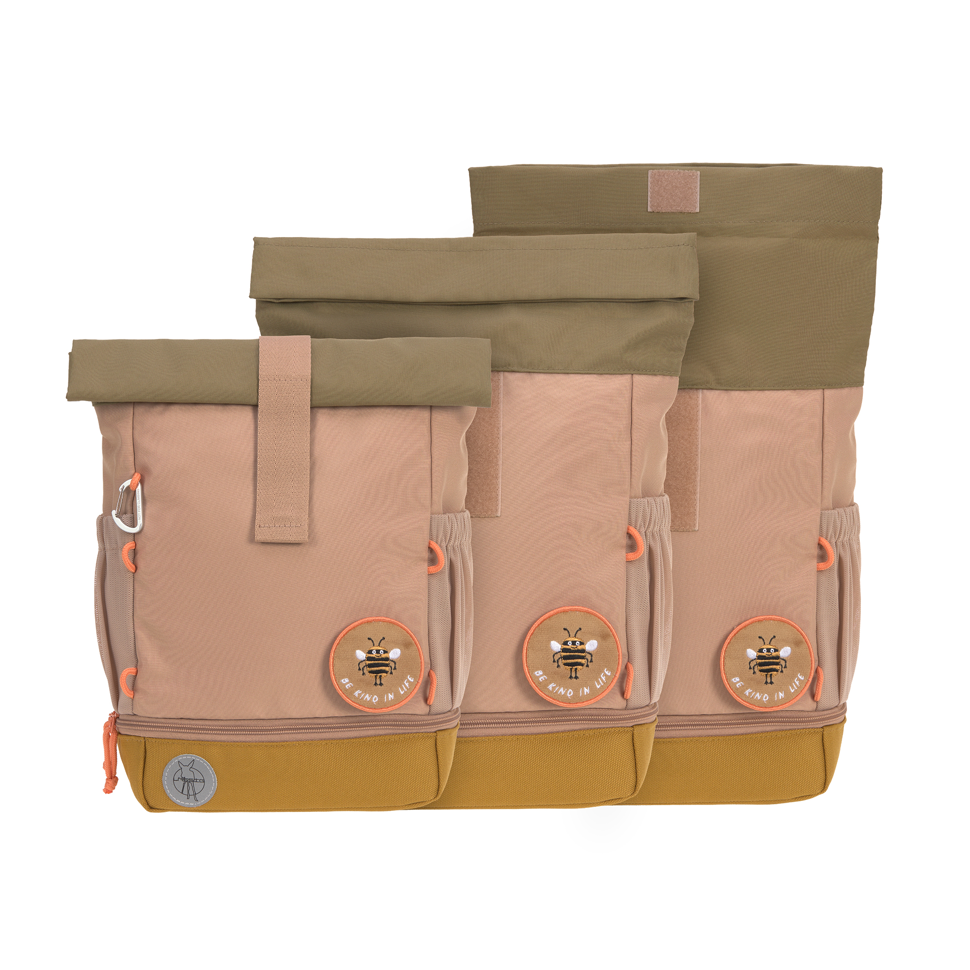 Lässig Mini Rolltop Backpack Nature hazelnut - 10