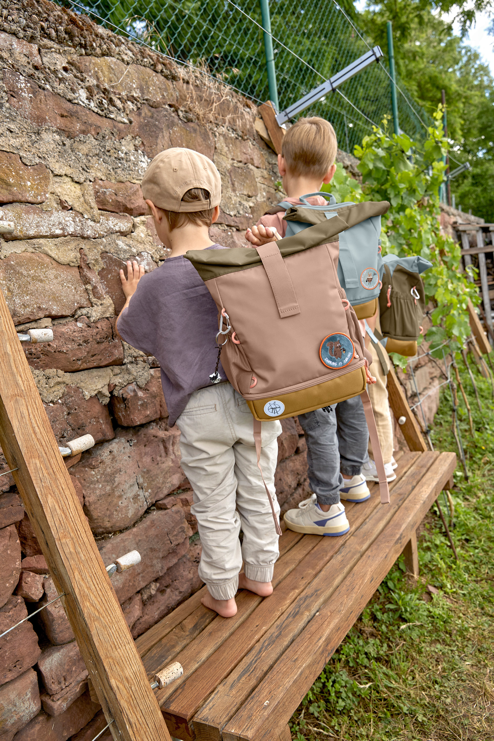 Lässig Mini Rolltop Backpack Nature hazelnut - 23