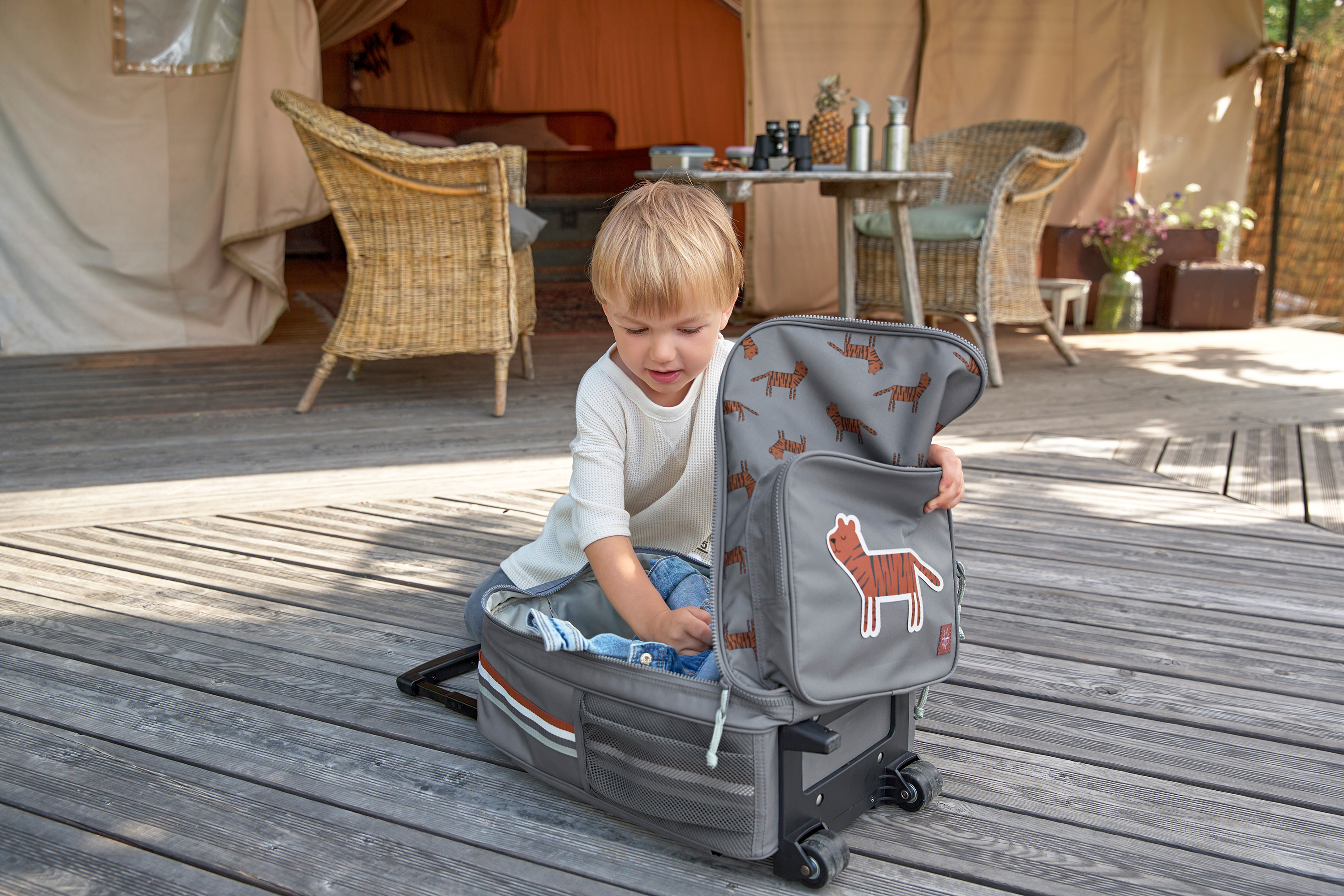Lässig Trolley Safari Tiger - 18