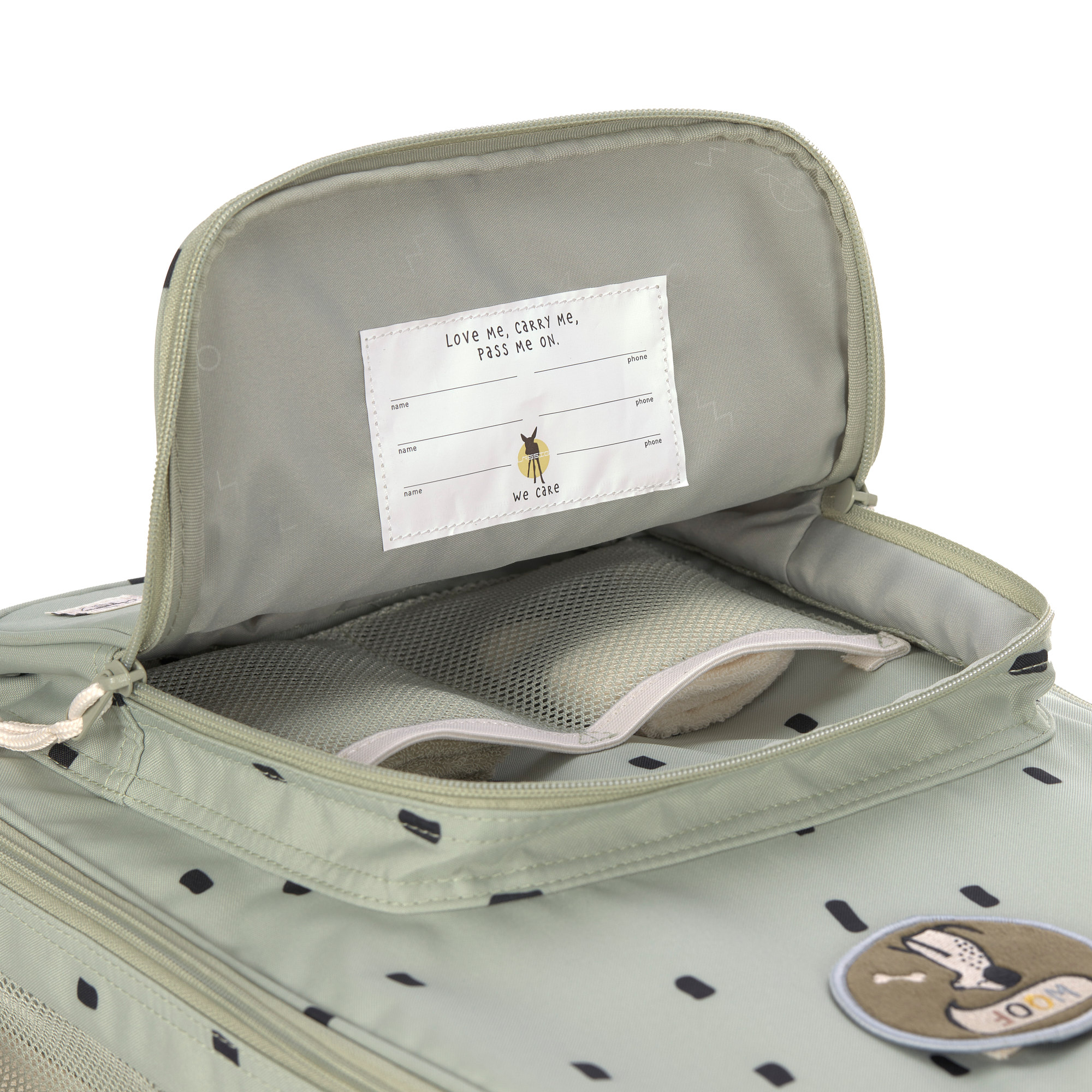 Lässig Trolley Happy Prints light olive - 13