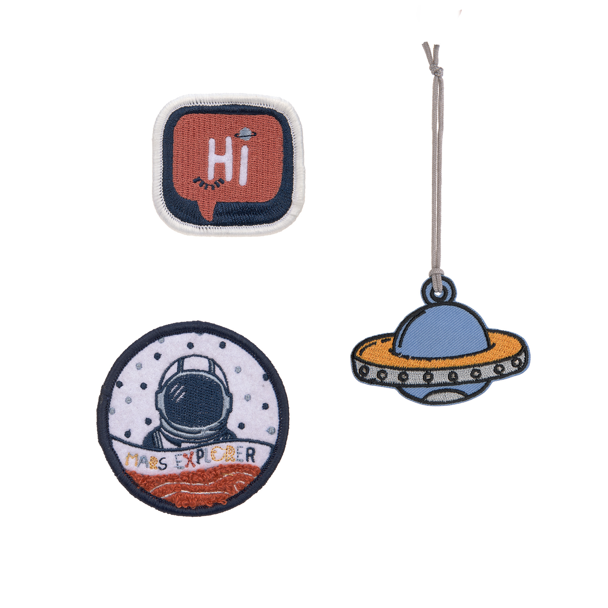 Lässig School Patches Set Space - 8