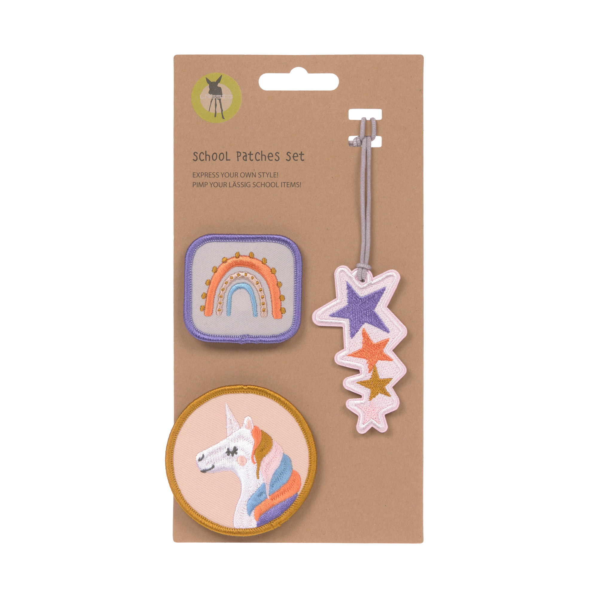 Lässig School Patches Set Unicorn