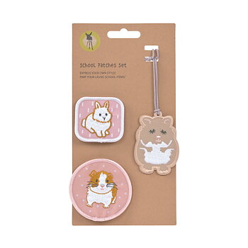 Lässig School Patches Set Cuddly Pet