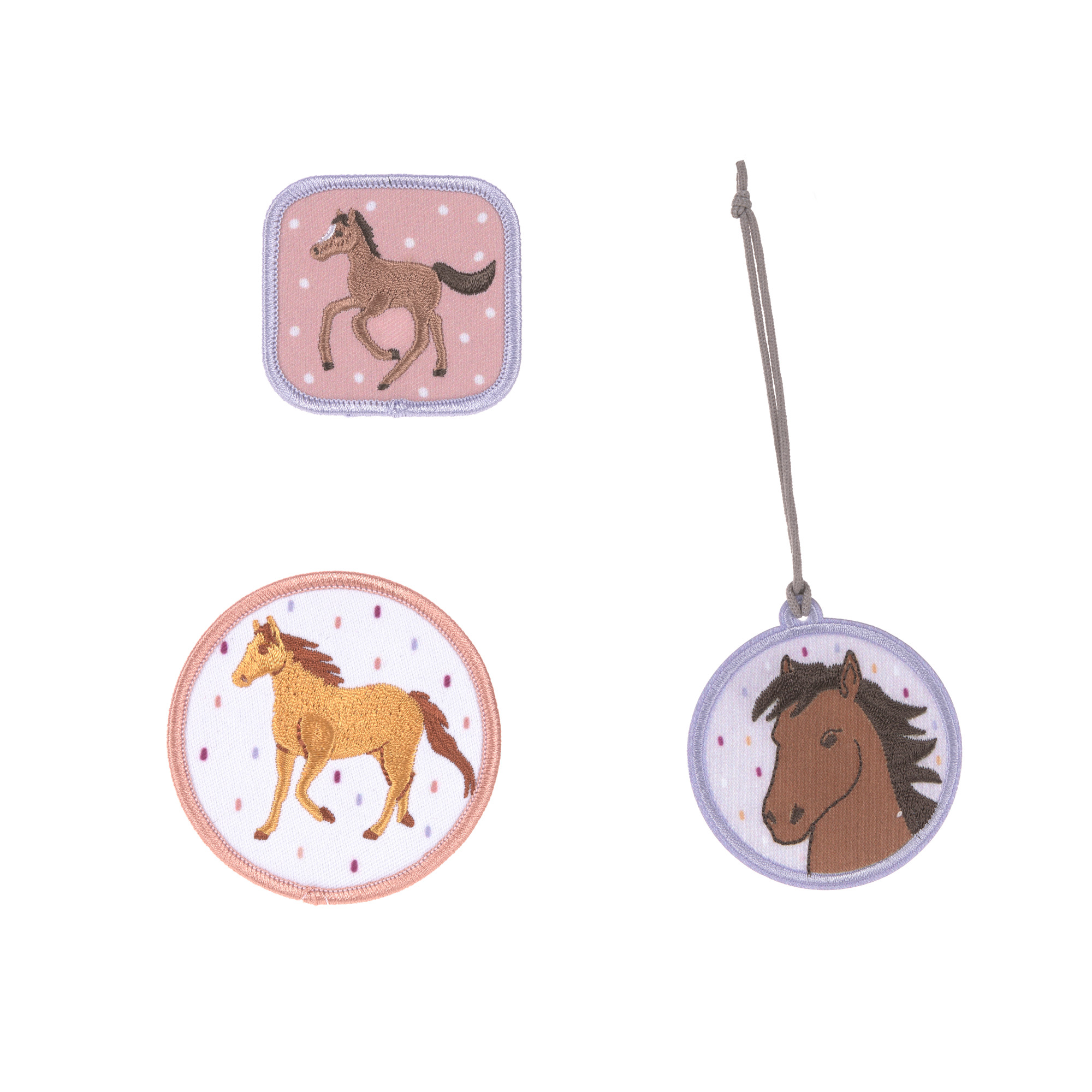 Lässig School Patches Set Horse - 7