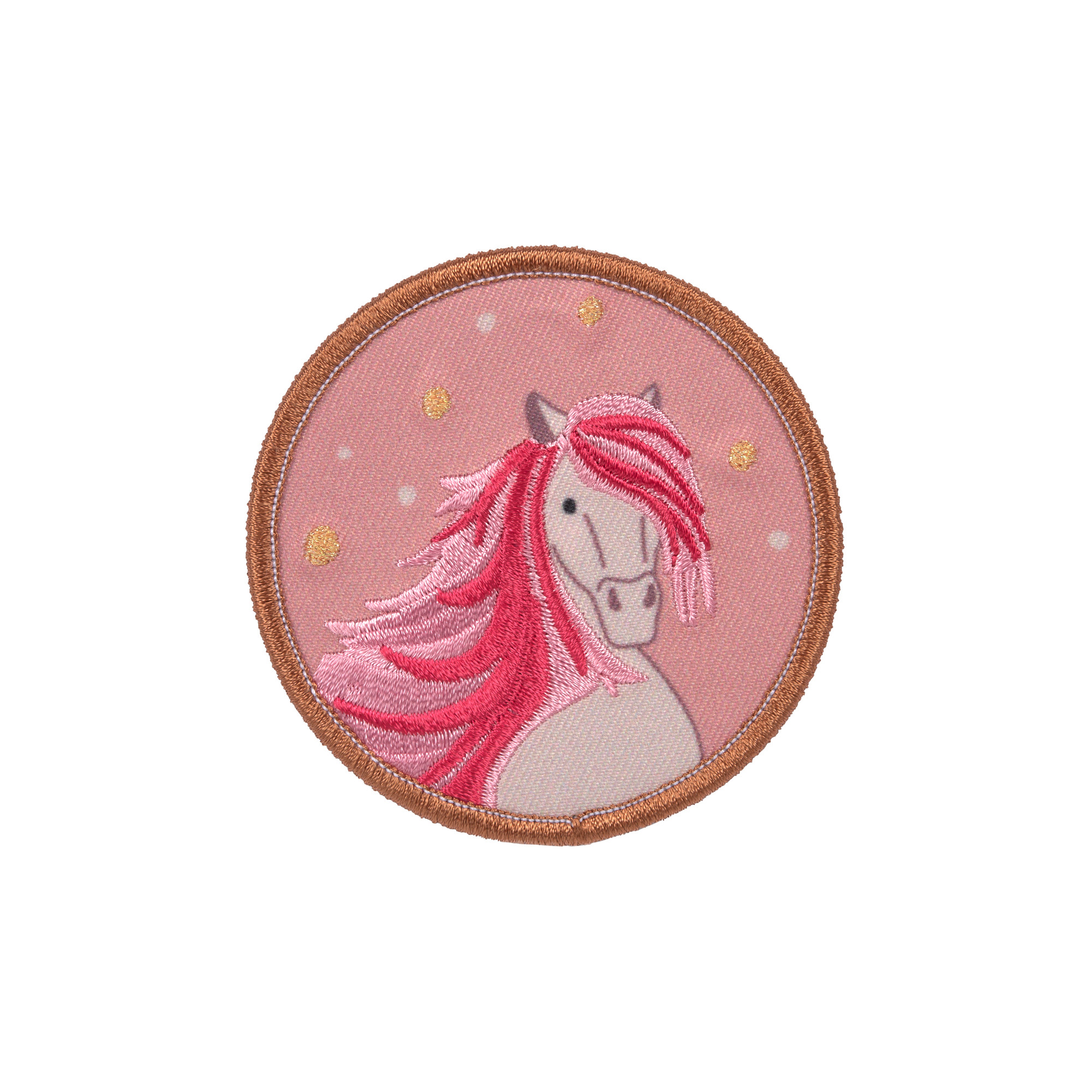 Lässig School Patches Set Horse pink - 2