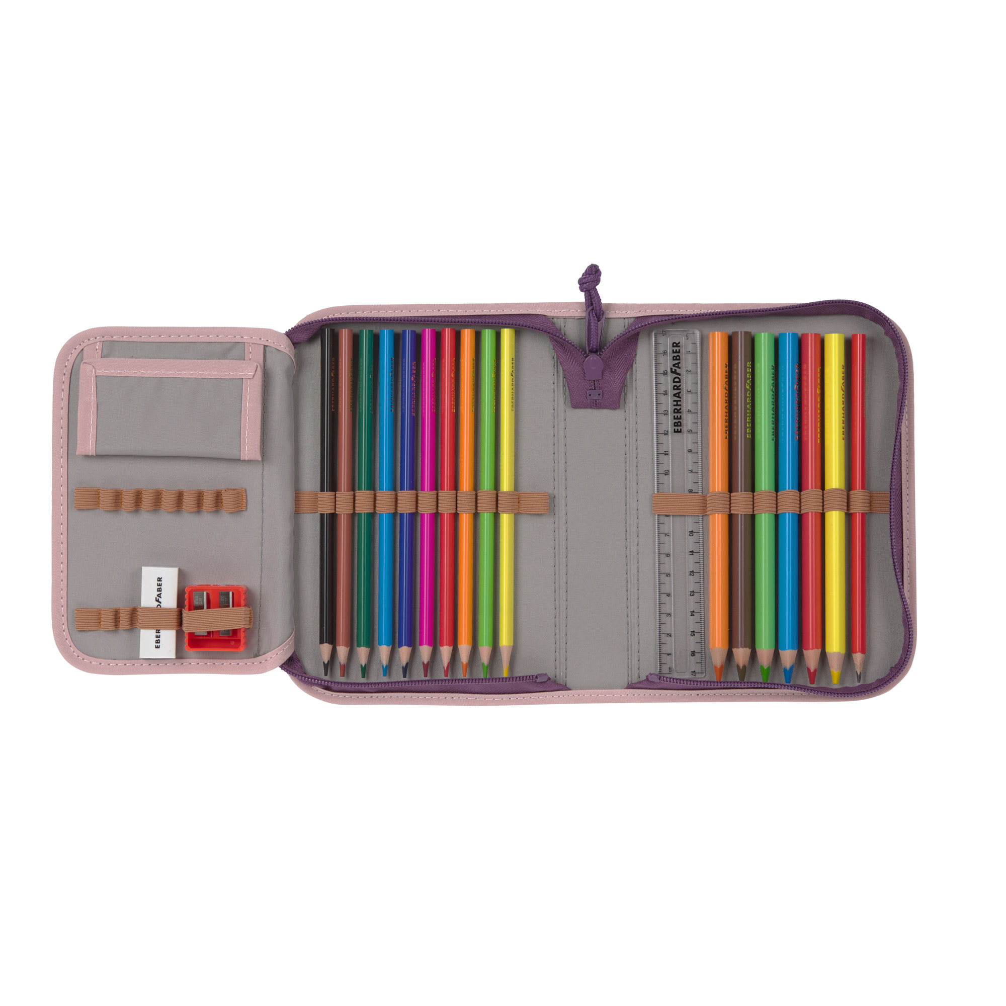 Lässig School Set Flexy Unique Beginner rose/neon-orange - 10