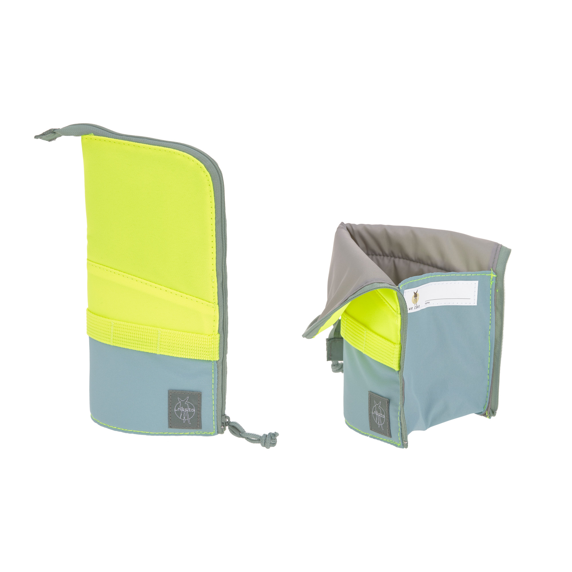 Lässig School Set Flexy Unique Beginner blue/neon-yellow - 12