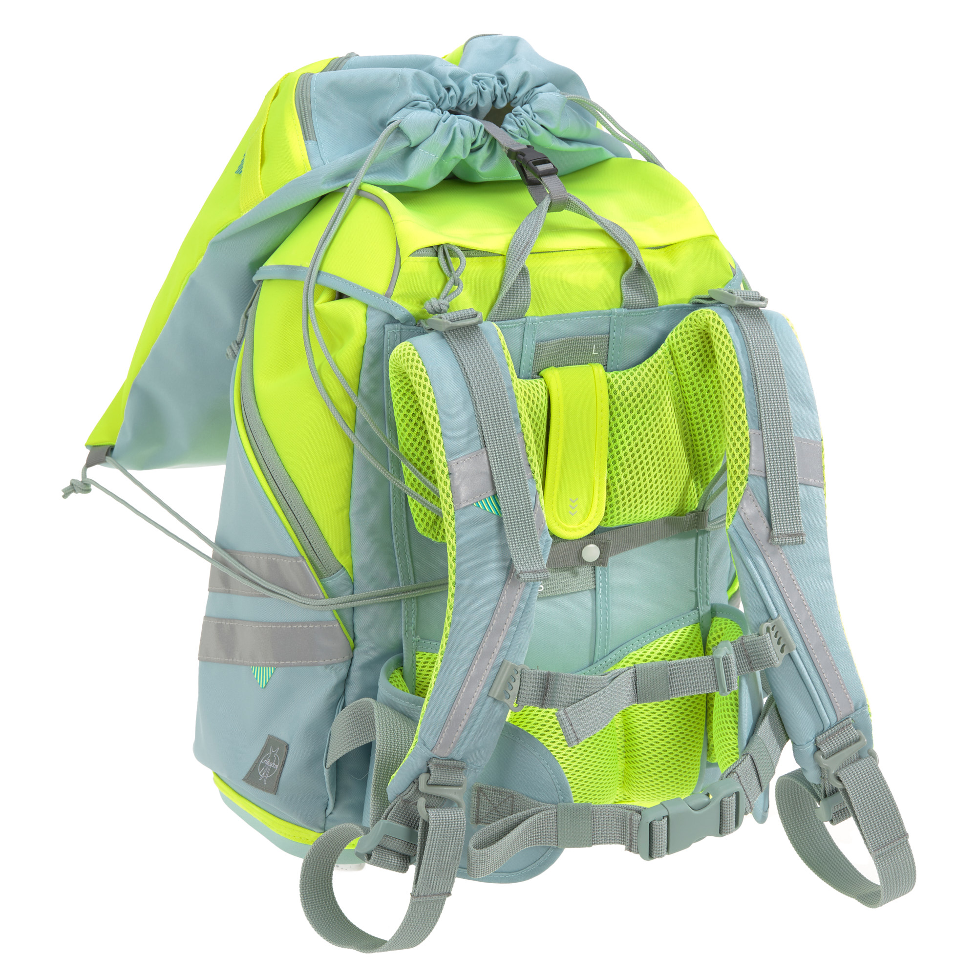 Lässig School Set Flexy Unique Beginner blue/neon-yellow - 5