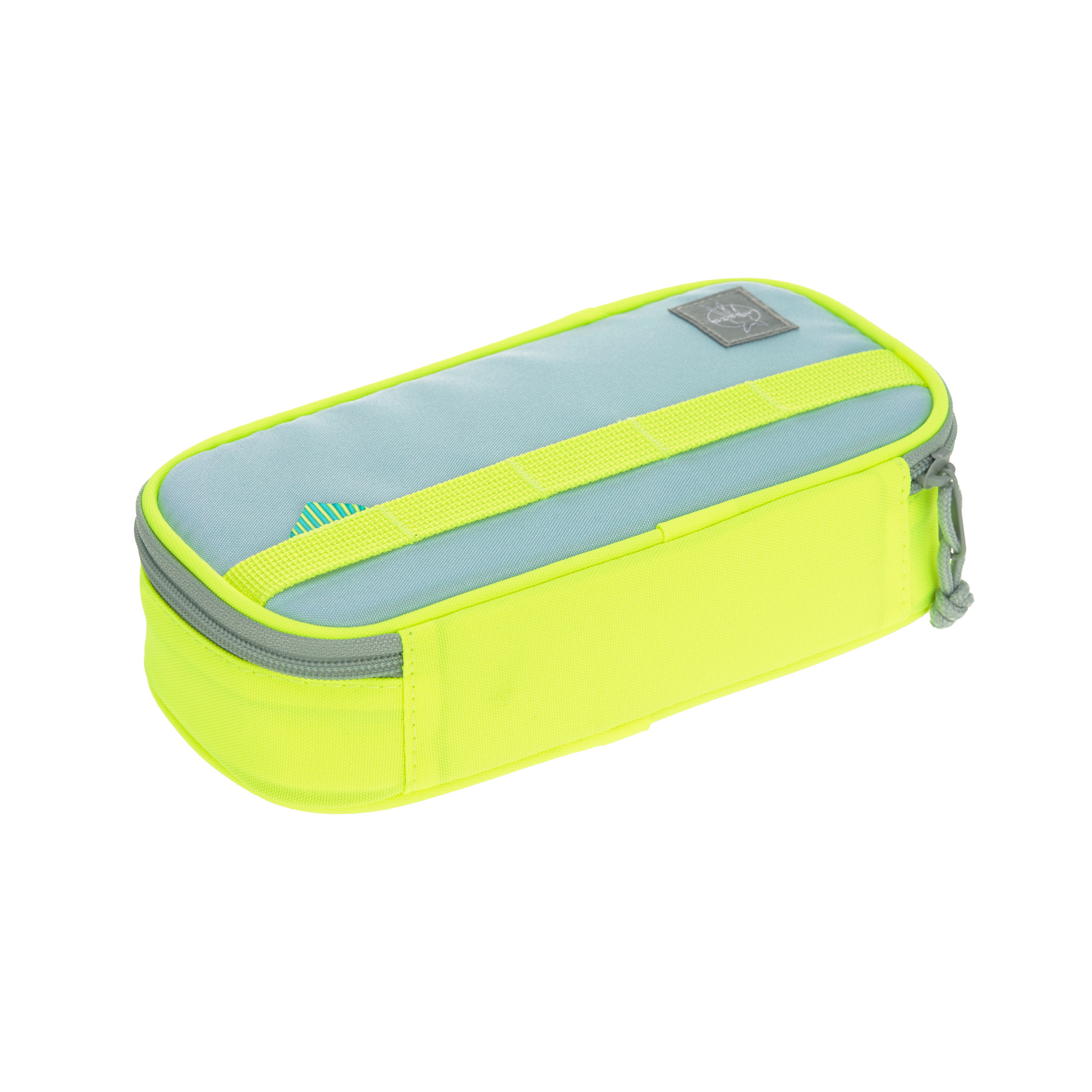 Lässig School Spacy Pencil Case Unique blue/neon-yellow - 6