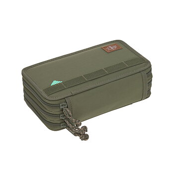 Lässig School Triple Pencil Case Unique olive