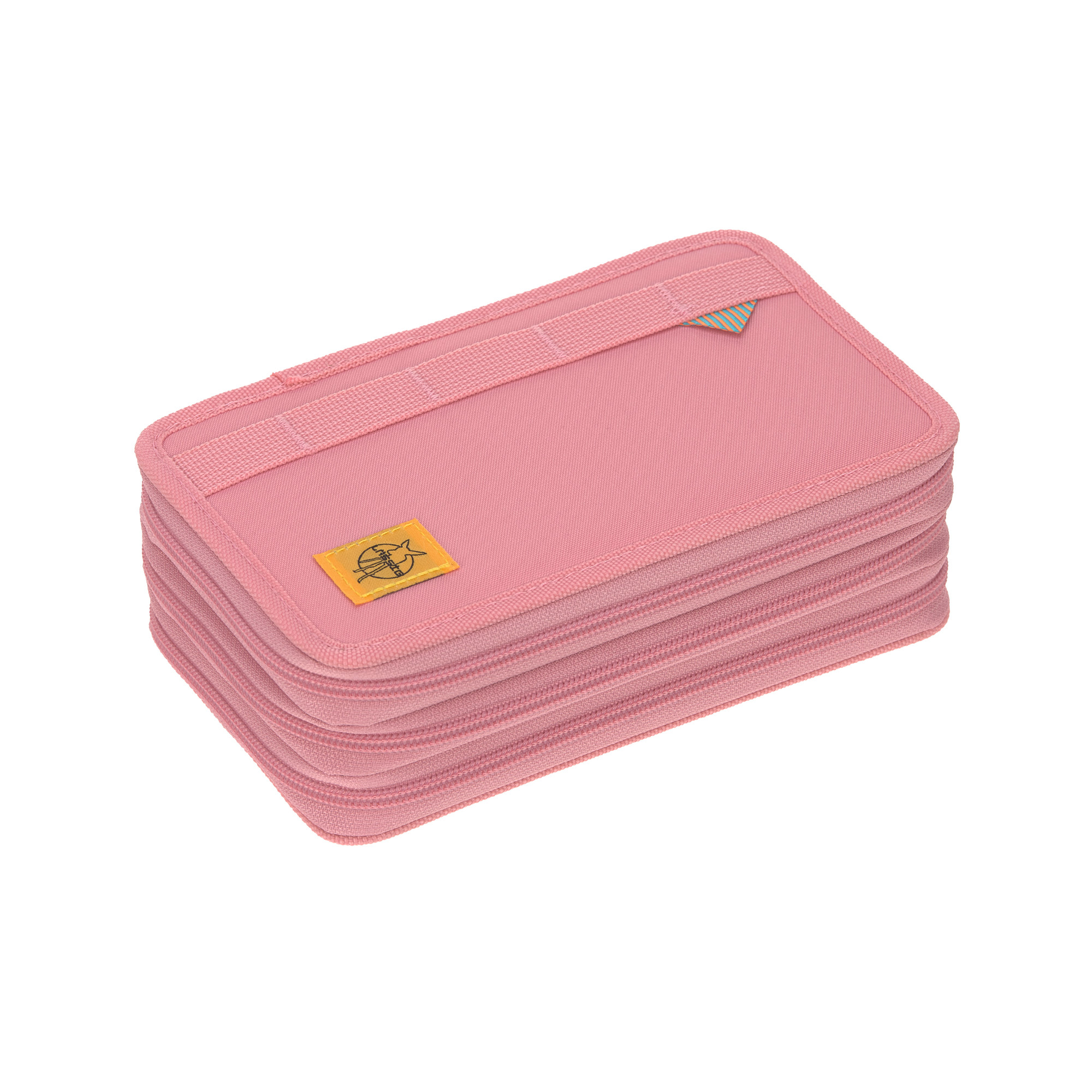 Lässig School Triple Pencil Case Unique pink