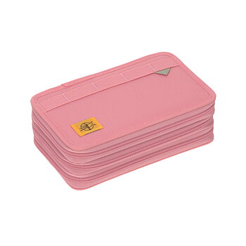 Lässig School Triple Pencil Case Unique pink