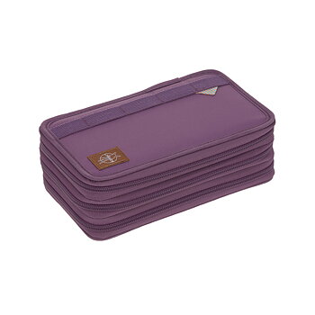 Lässig School Triple Pencil Case Unique purple