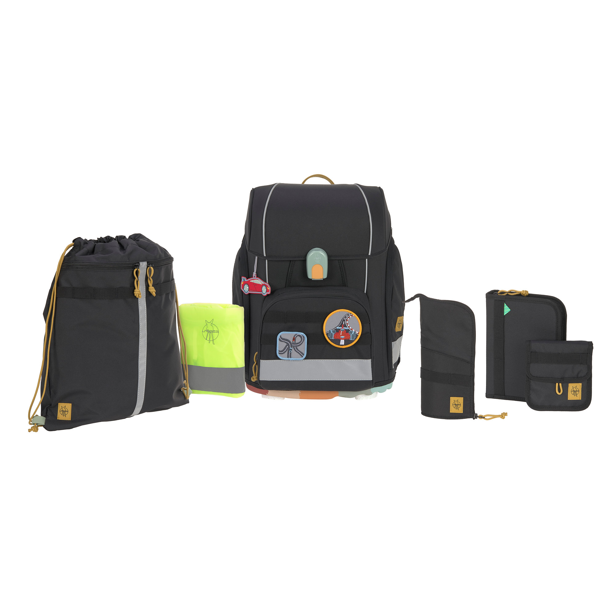 Lässig School Set Boxy Unique black