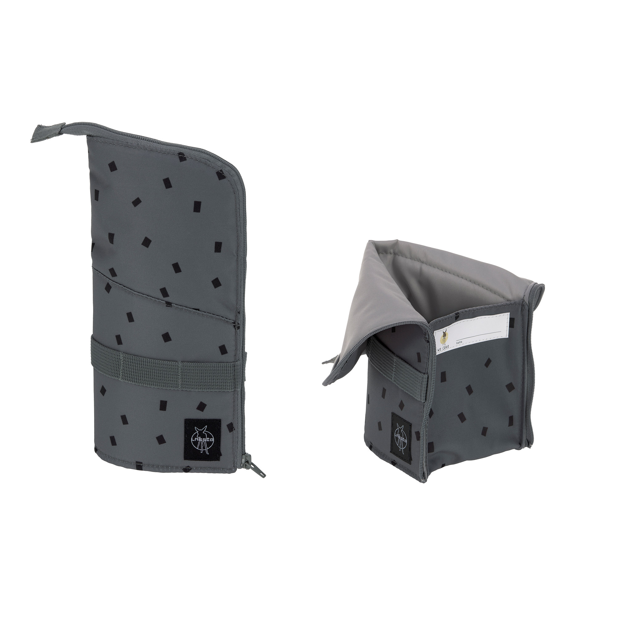 Lässig School Set Boxy Unique Speckles anthracite - 12