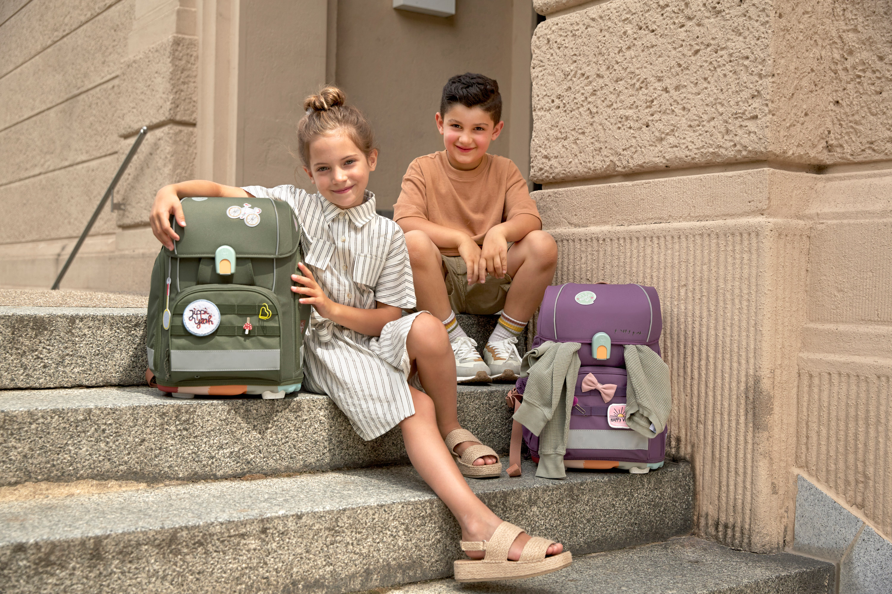 Lässig School Set Boxy Unique olive - 25