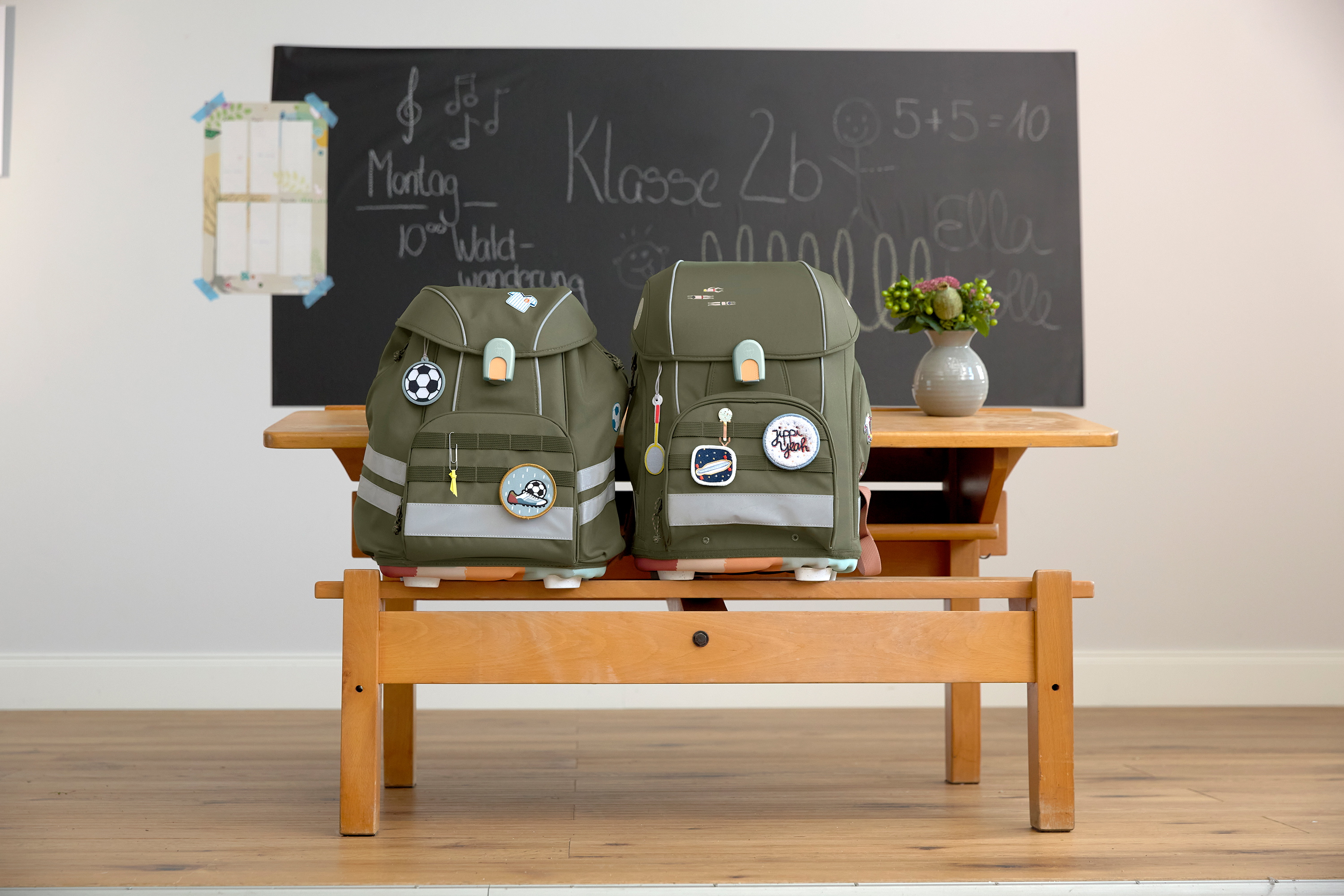 Lässig School Set Boxy Unique olive - 2