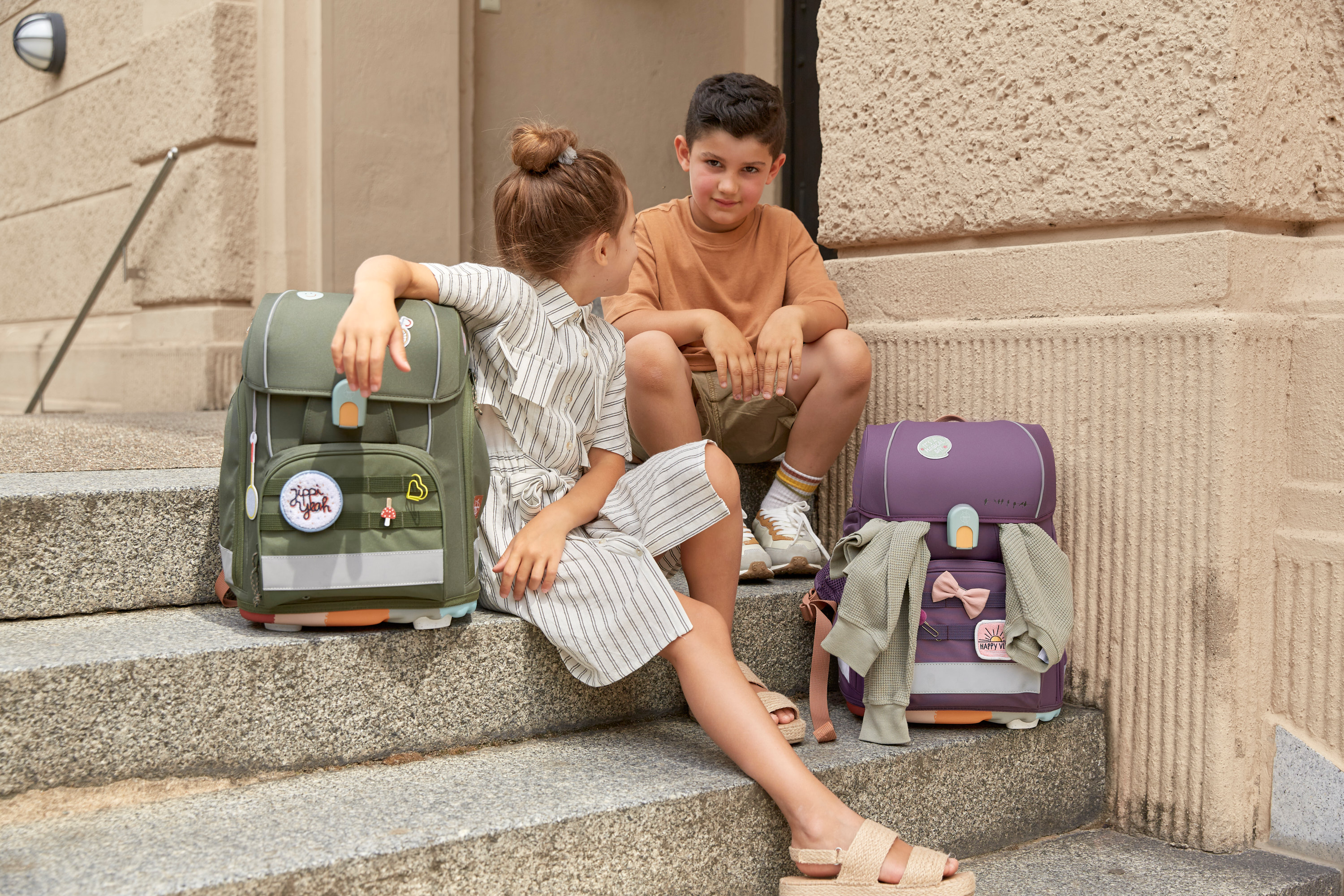 Lässig School Set Boxy Unique olive - 27