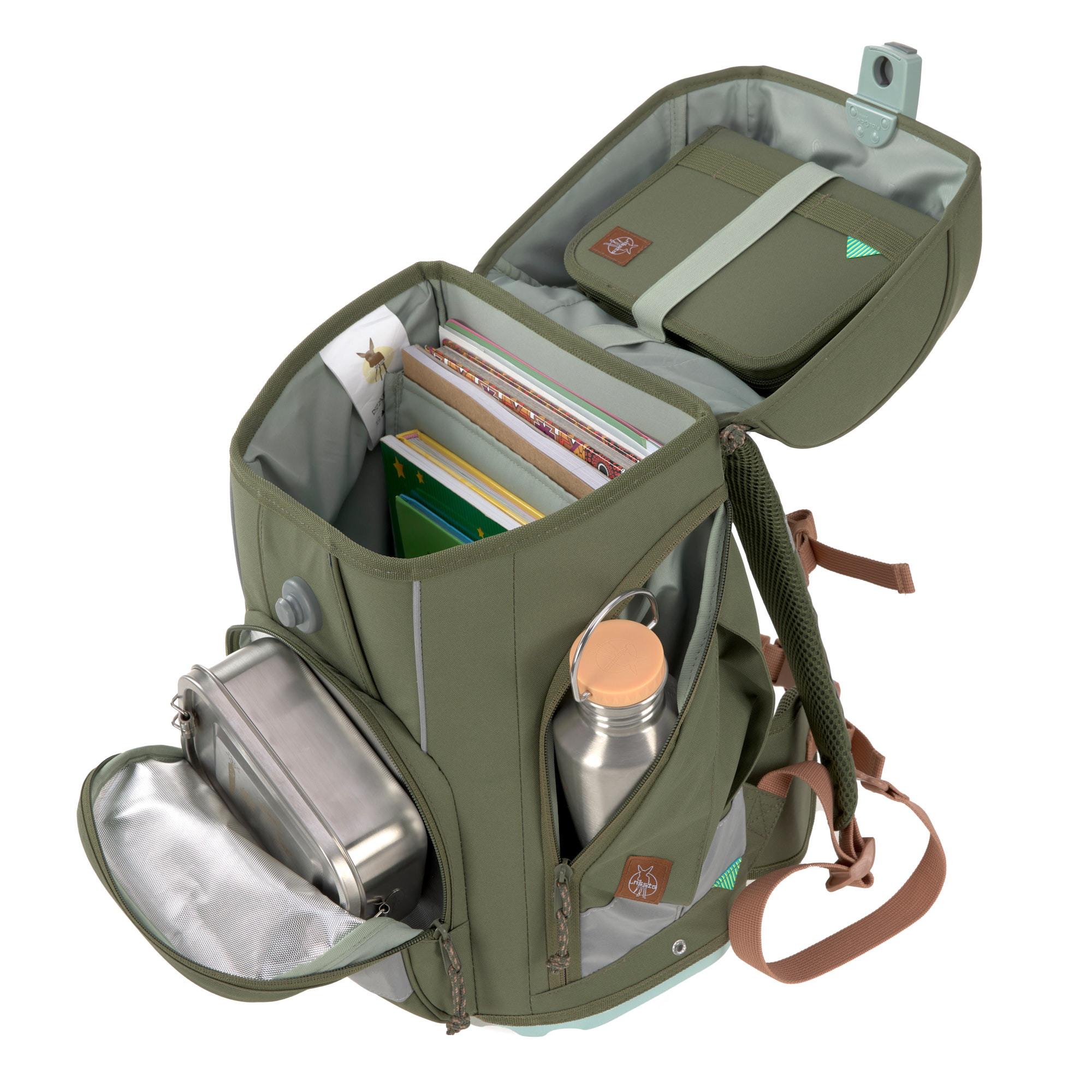 Lässig School Set Boxy Unique olive - 7
