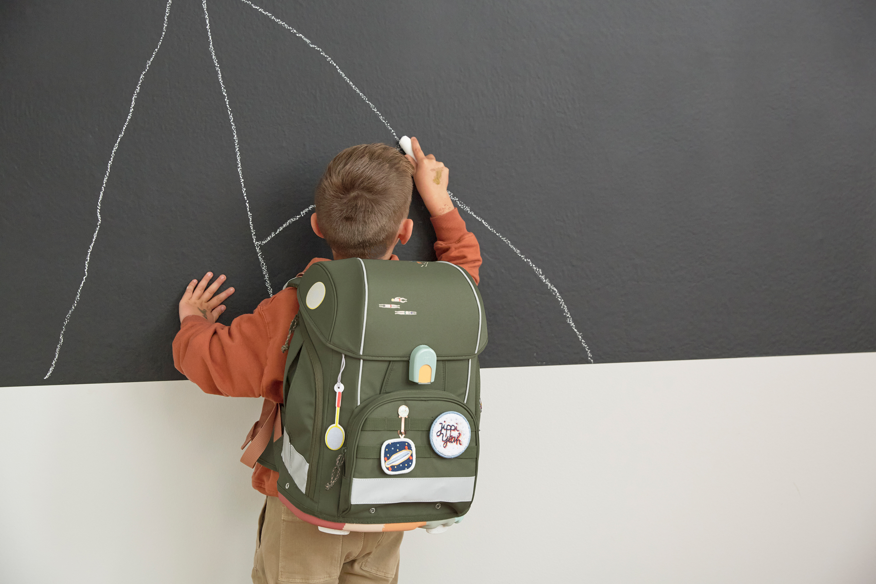 Lässig School Set Boxy Unique olive - 19