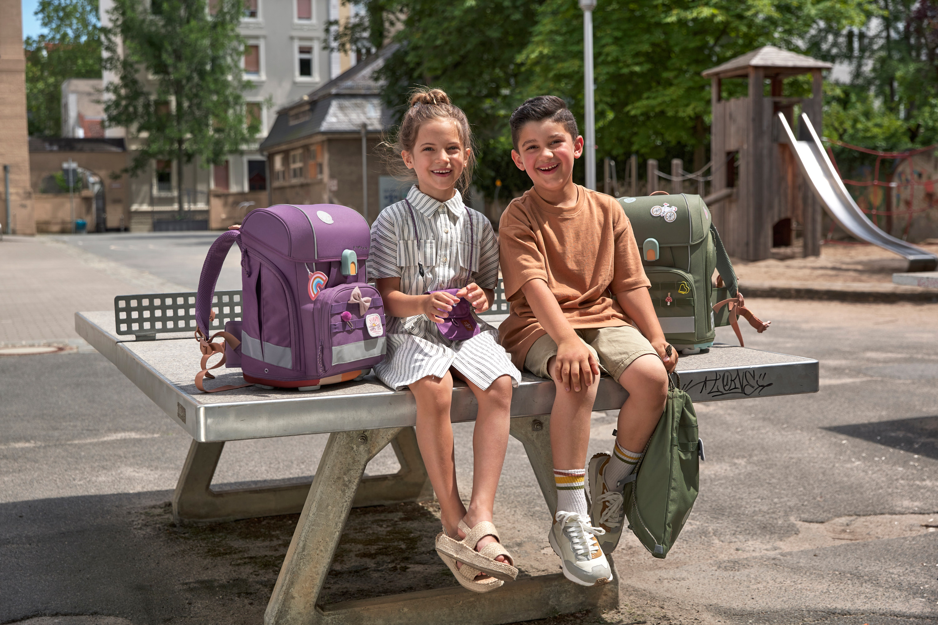 Lässig School Set Boxy Unique olive - 26