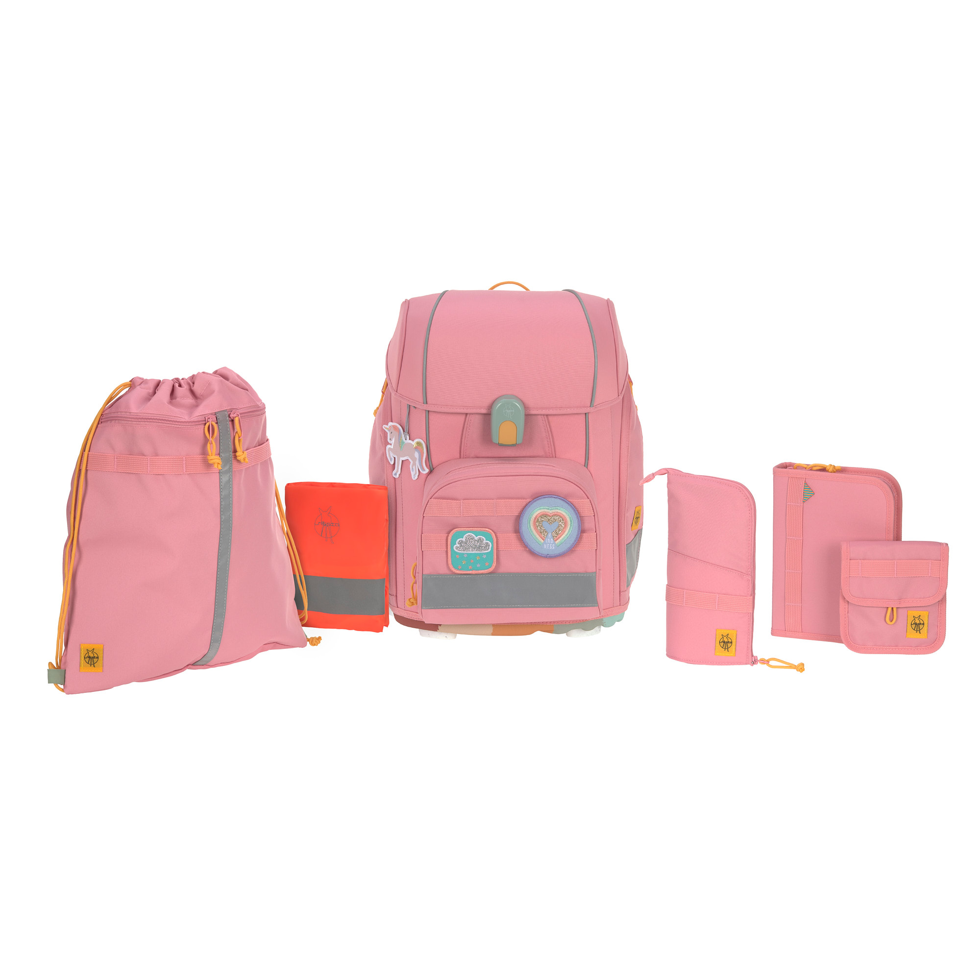 Lässig School Set Boxy Unique pink