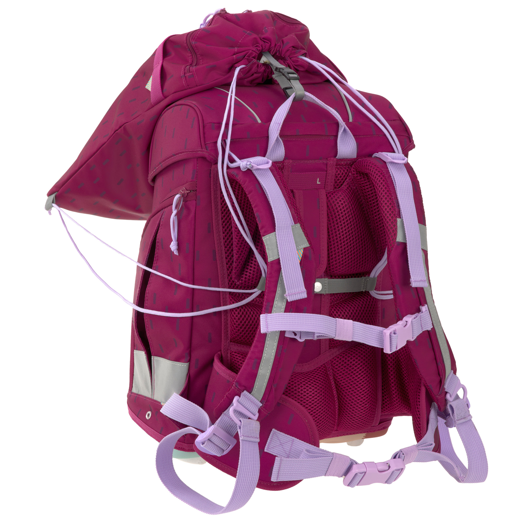 Lässig School Set Boxy Unique Speckles berry - 5