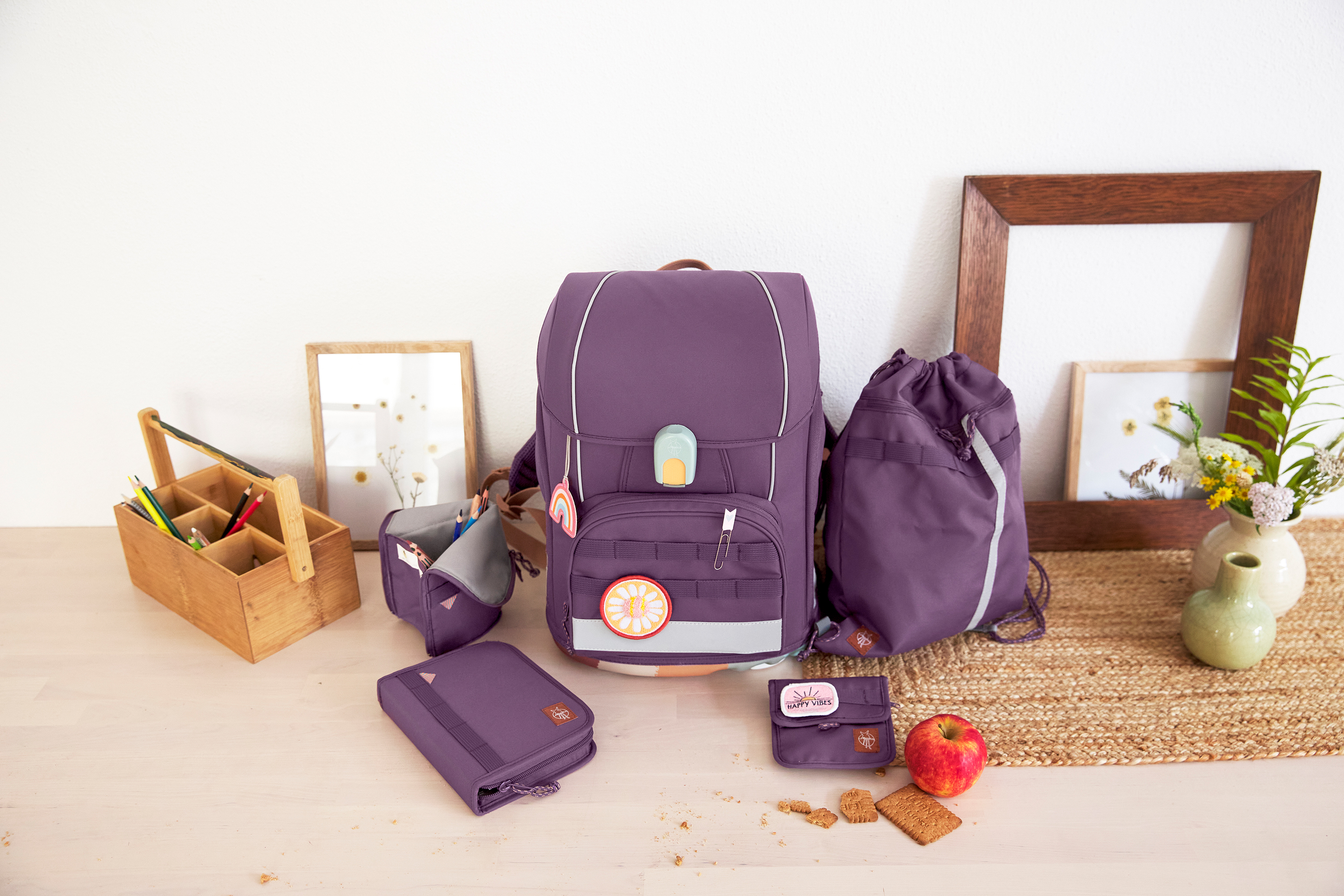Lässig School Set Boxy Unique purple - 15