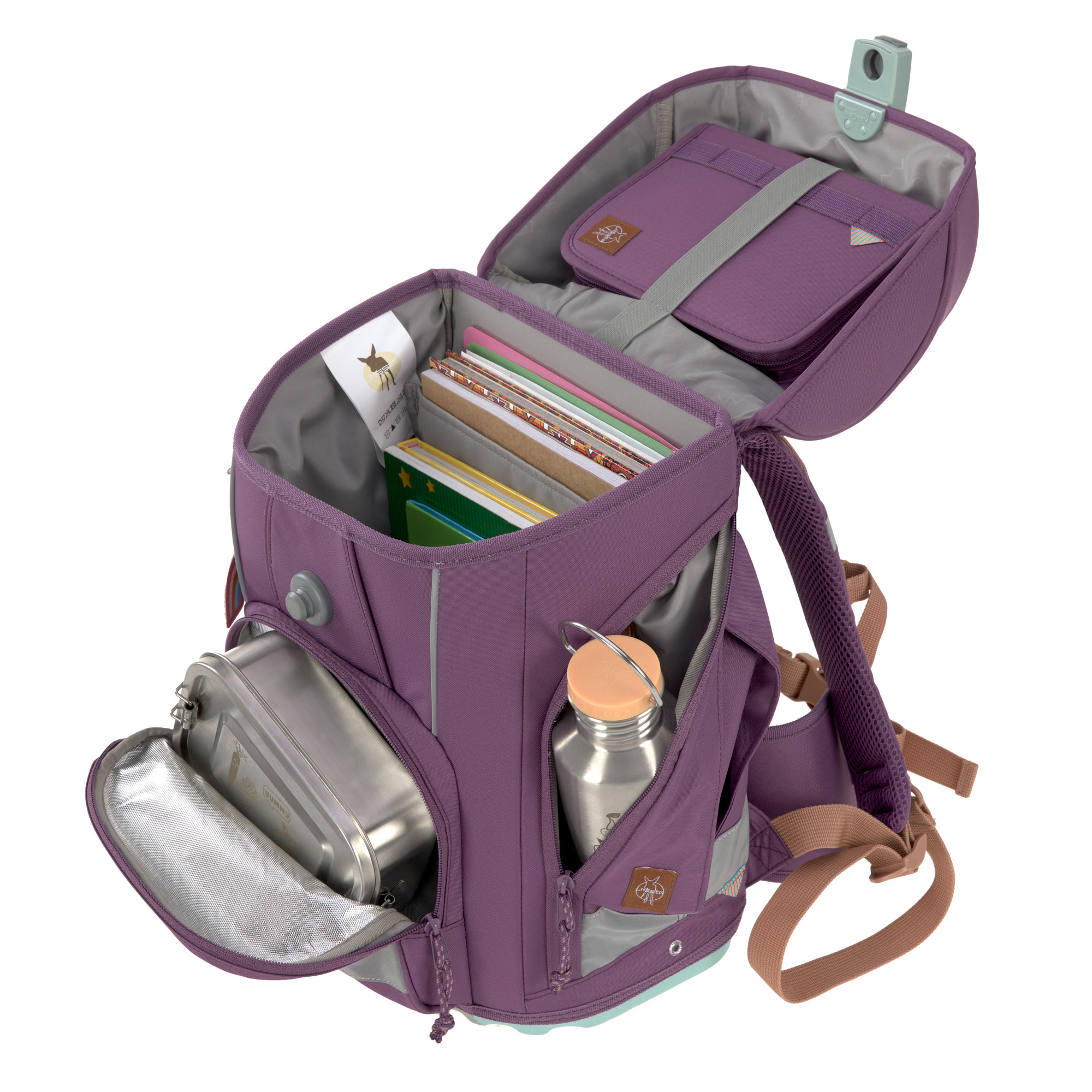 Lässig School Set Boxy Unique purple - 7
