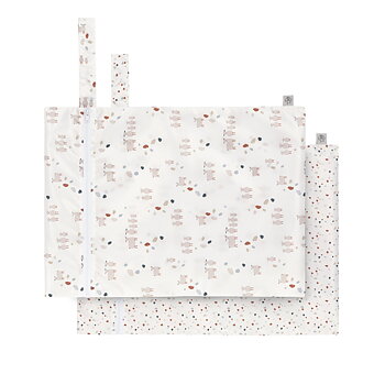 Lässig Wet Bag 2 pcs Tiny Farmer Dots/Sheep