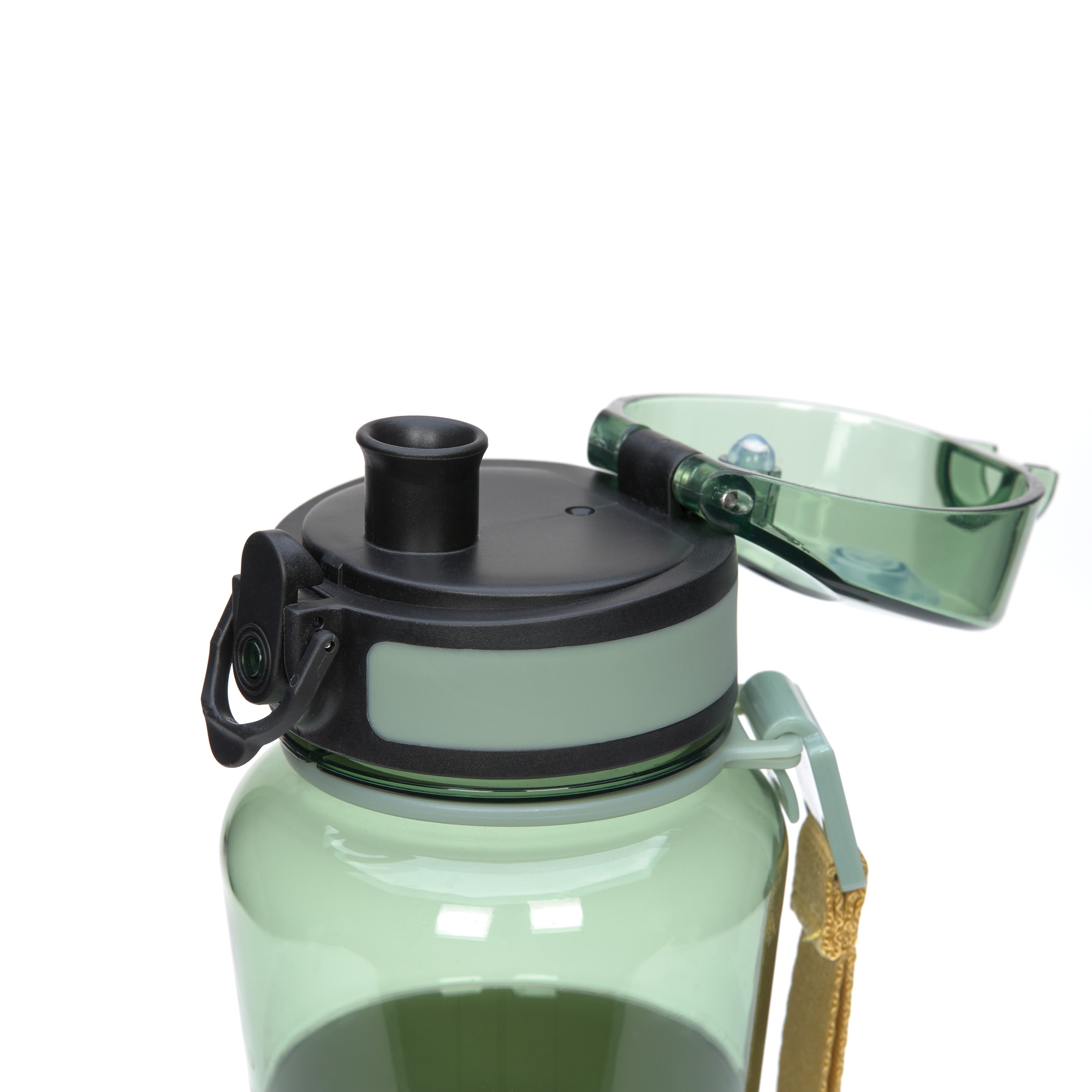 Lässig Drinking Bottle Adventure olive with sport lid - 2