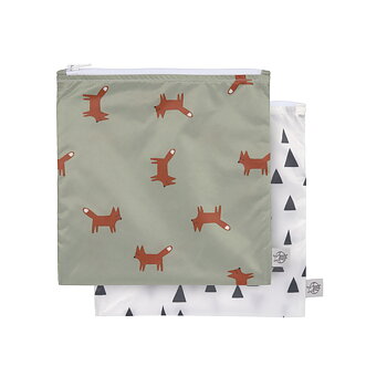 Lässig Snack Bag 2 pcs Little Forest Fox