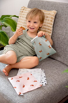 Lässig Snack Bag 2 pcs Little Forest Fox