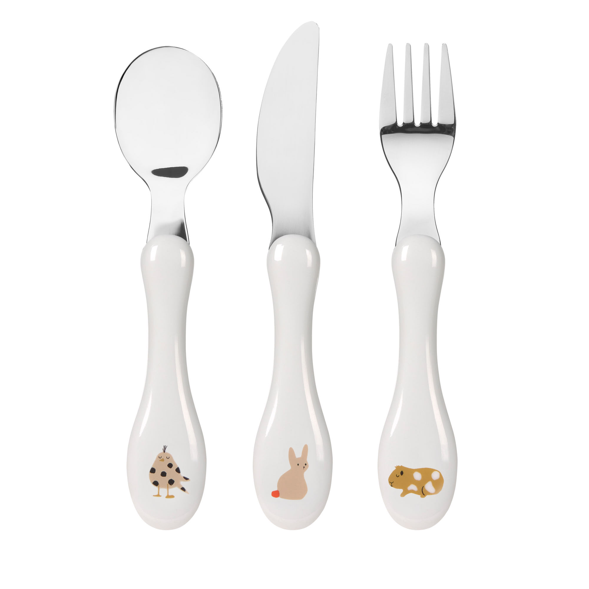 Lässig Cutlery 3 pcs Little Mateys spicy orange