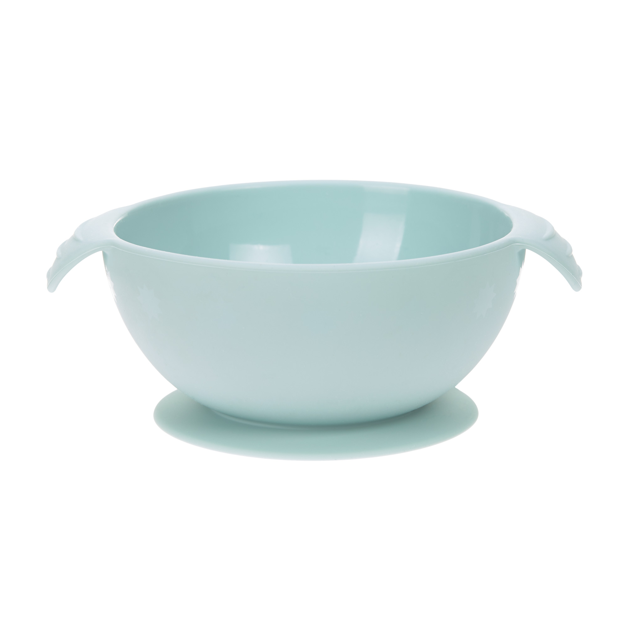 Lässig Bowl Silicone blue with suction pad