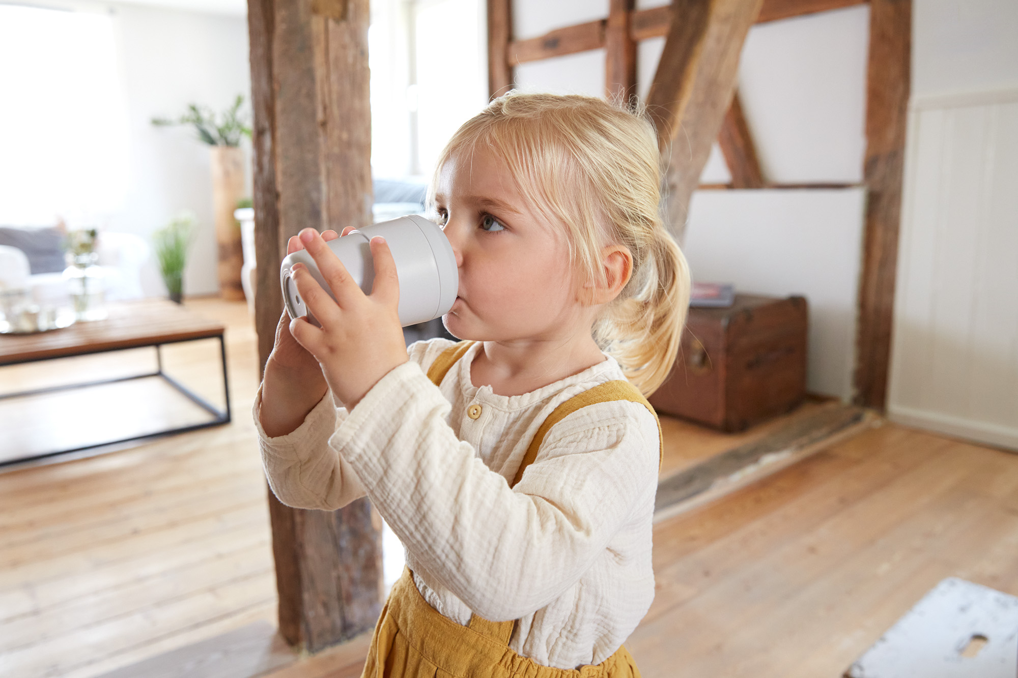 Lässig Mug PP/Cellulose Silicone Lid Little Chums Cat - 5