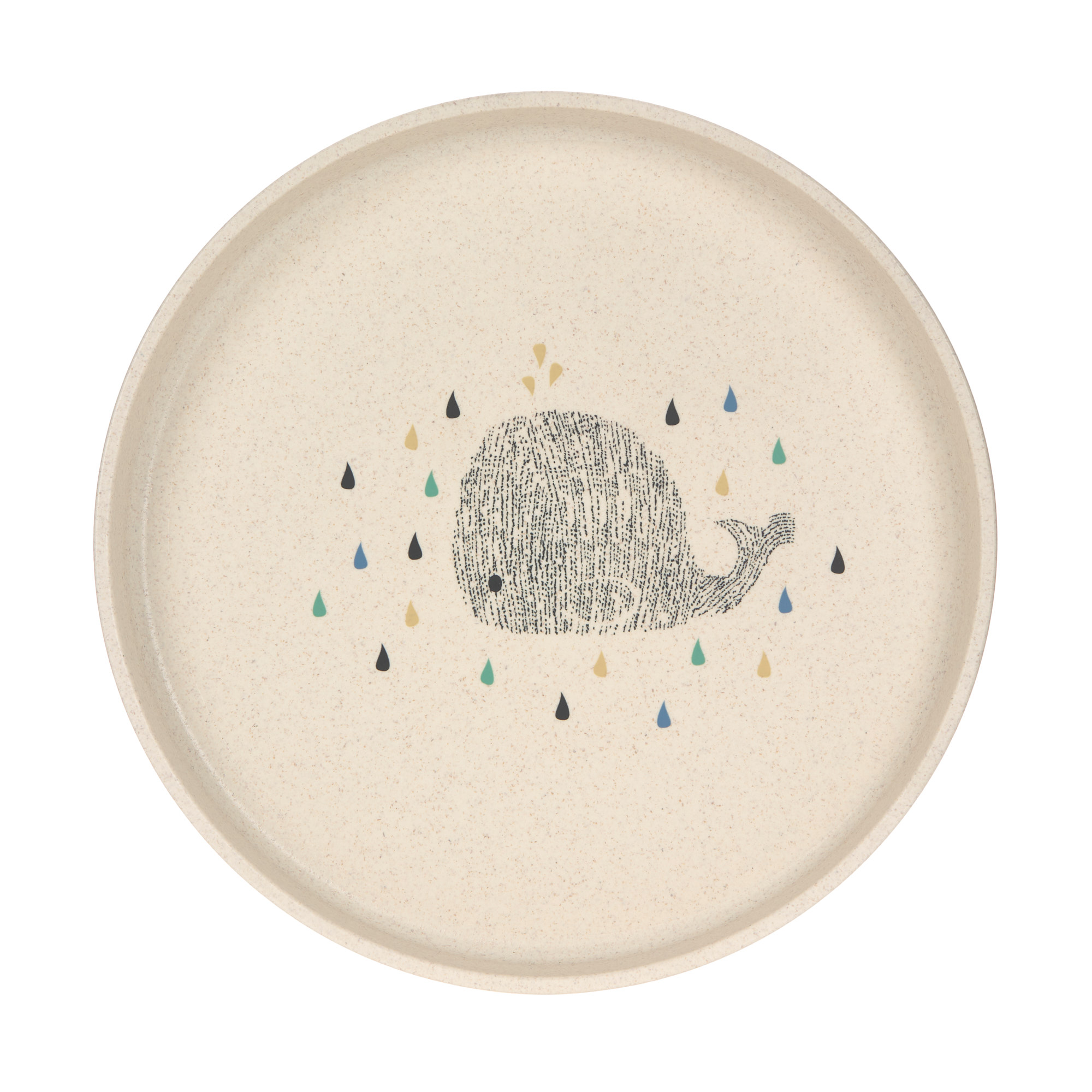 Lässig Plate PP/Cellulose Little Water Whale - 10