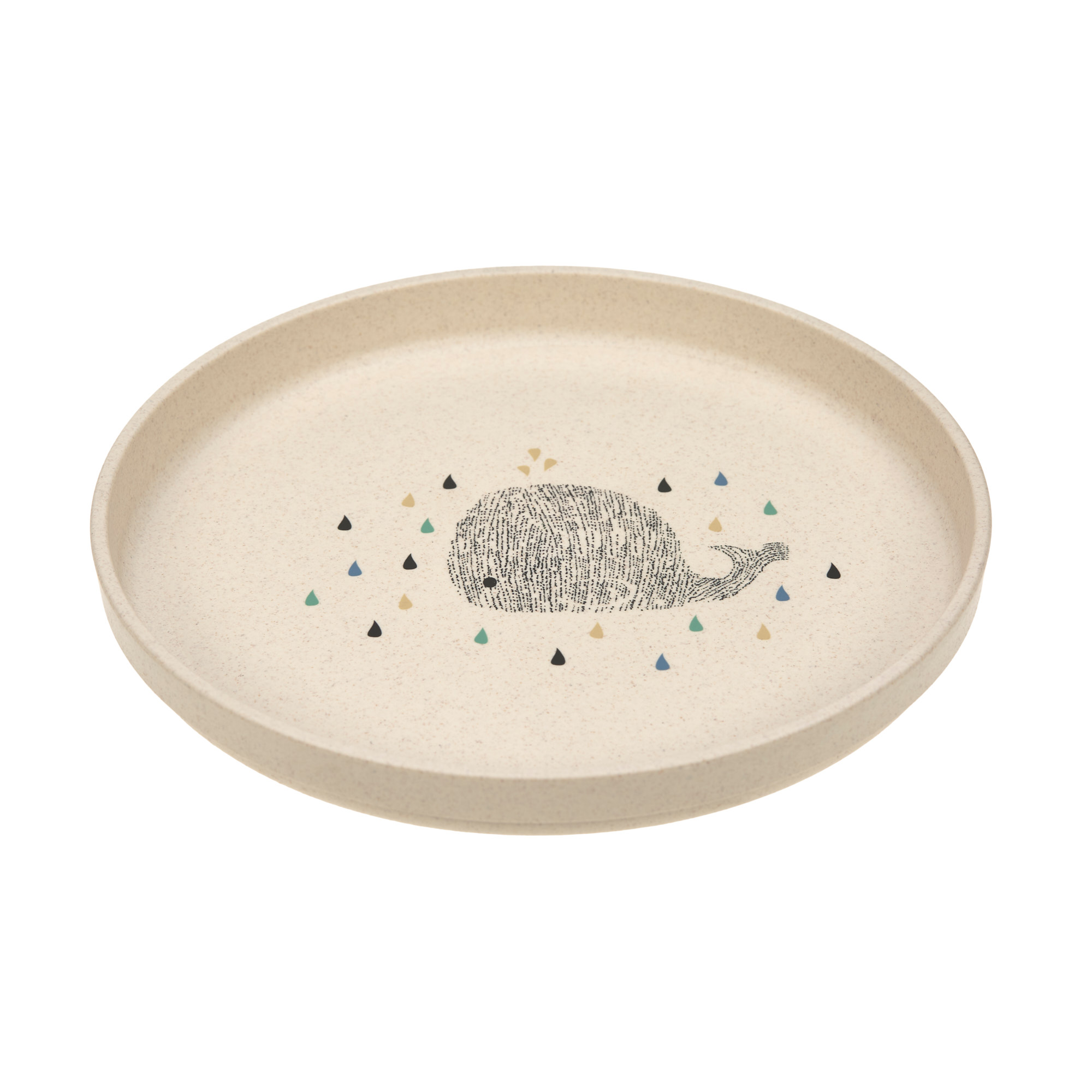 Lässig Plate PP/Cellulose Little Water Whale