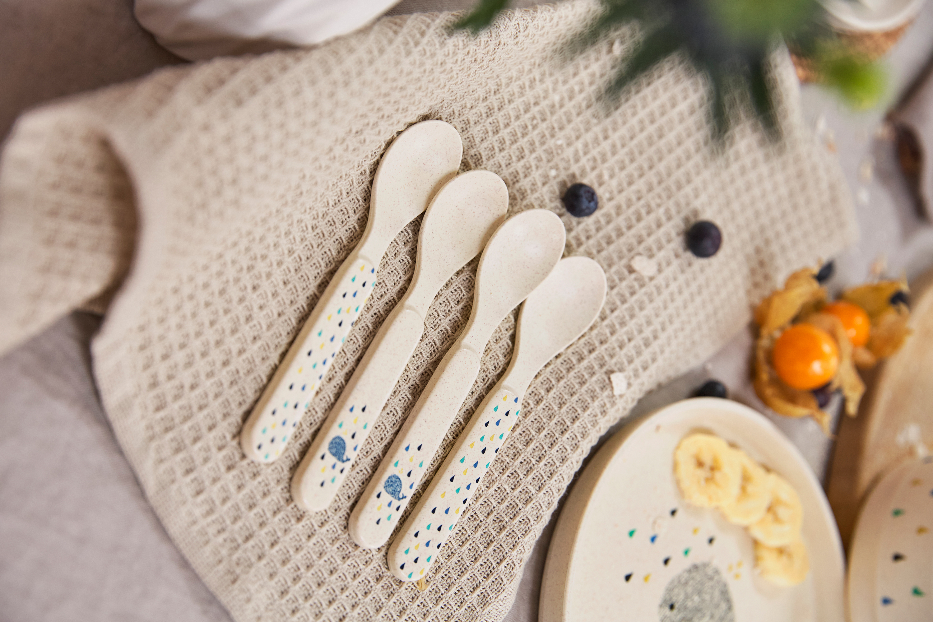 Lässig Spoon Set PP/Cellulose Little Water Whale - 3