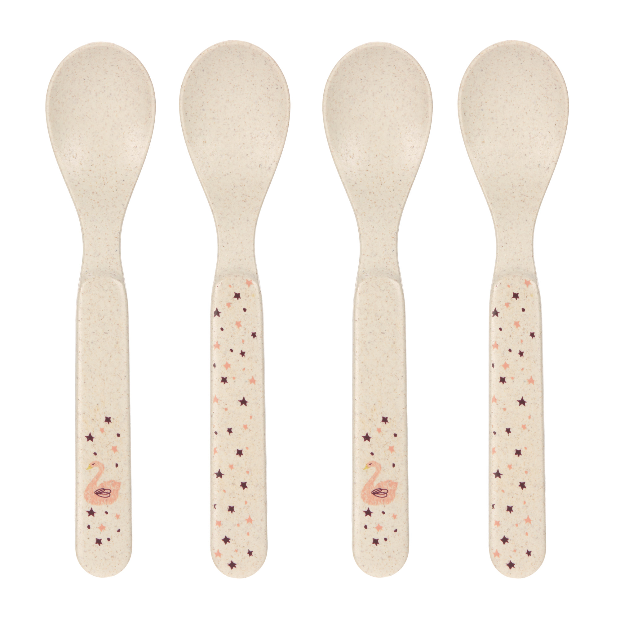 Lässig Spoon Set PP/Cellulose Label Little Water Swan