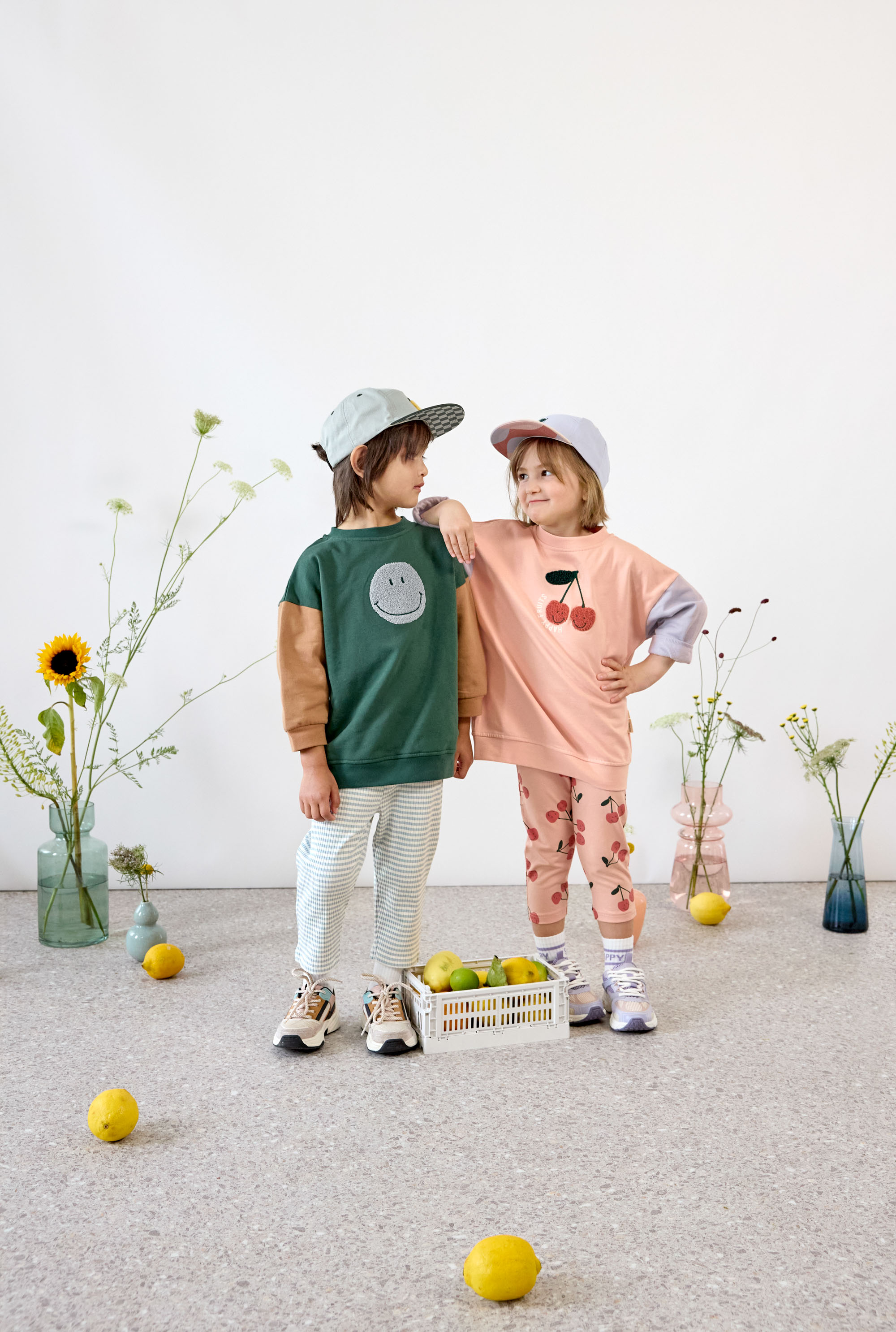 Lässig Kids Sweater GOTS Cherry peach, 2-4 years - 6