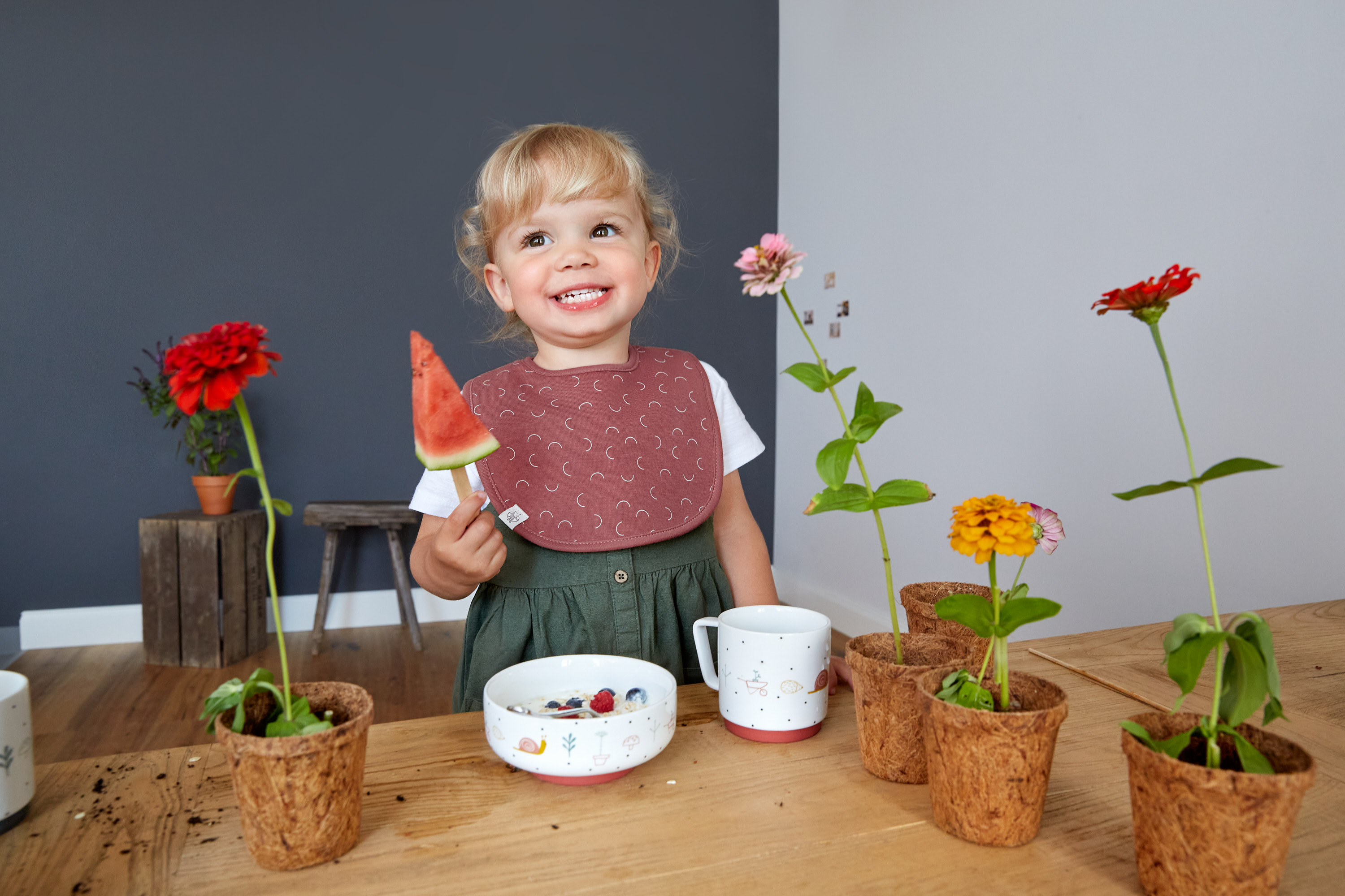 Lässig Value Pack Bib 5 pcs assorted Garden Explorer Snail - 4