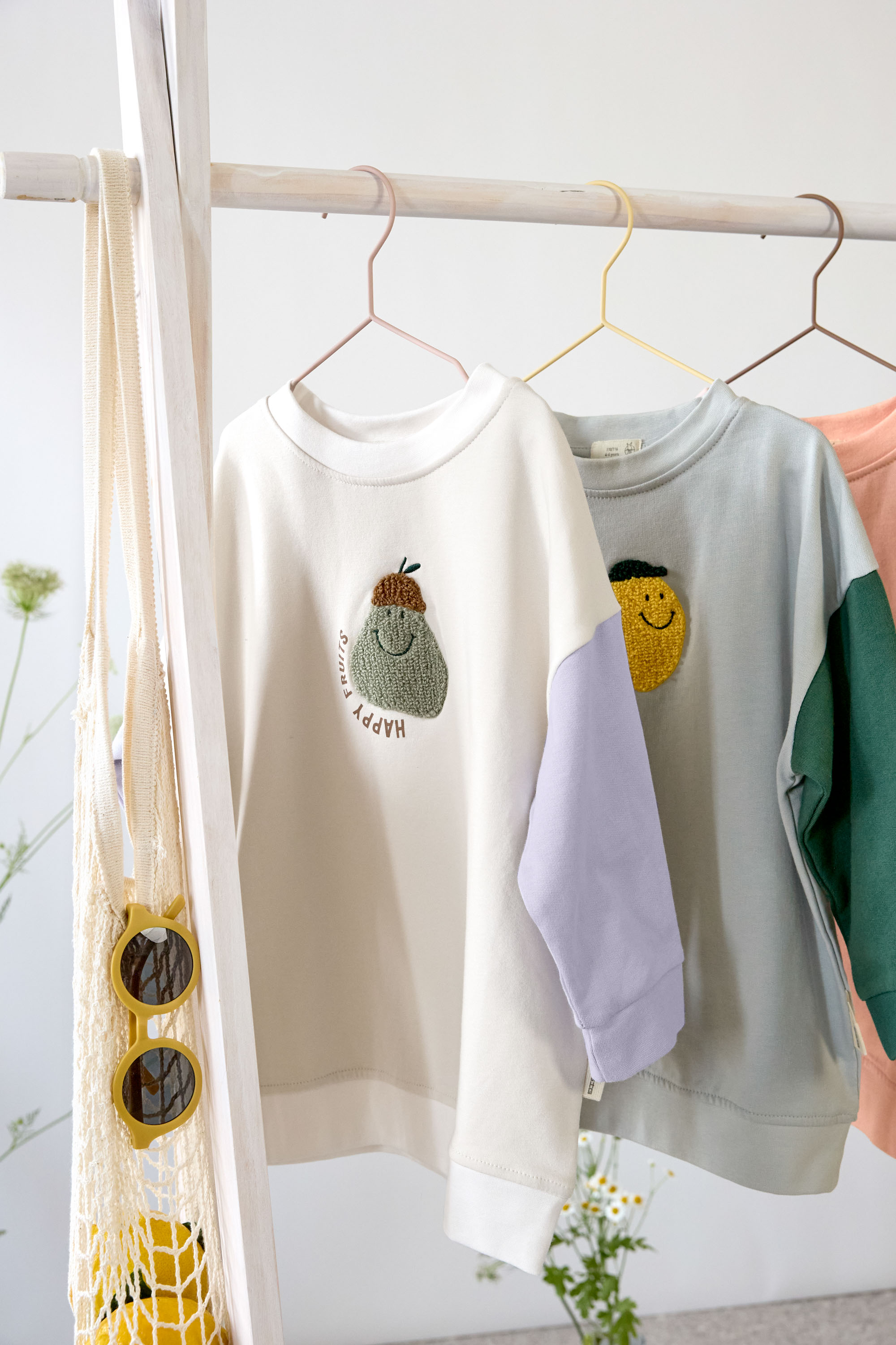 Lässig Kids Sweater GOTS Pear milky 1-2 years - 4