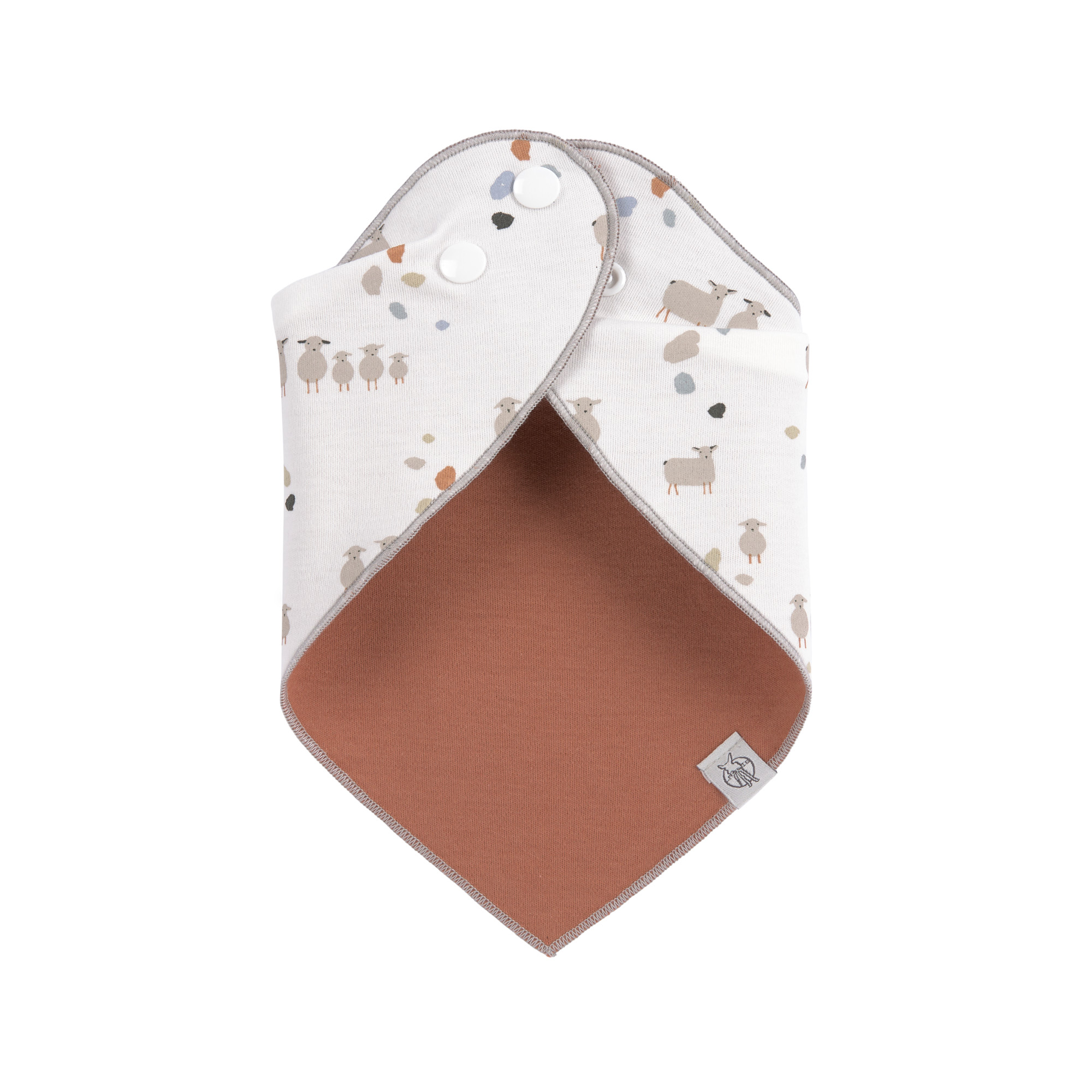 Lässig Bandana/cowl-neck 2 pcs assorted Tiny Farmer Sheep blue - 9